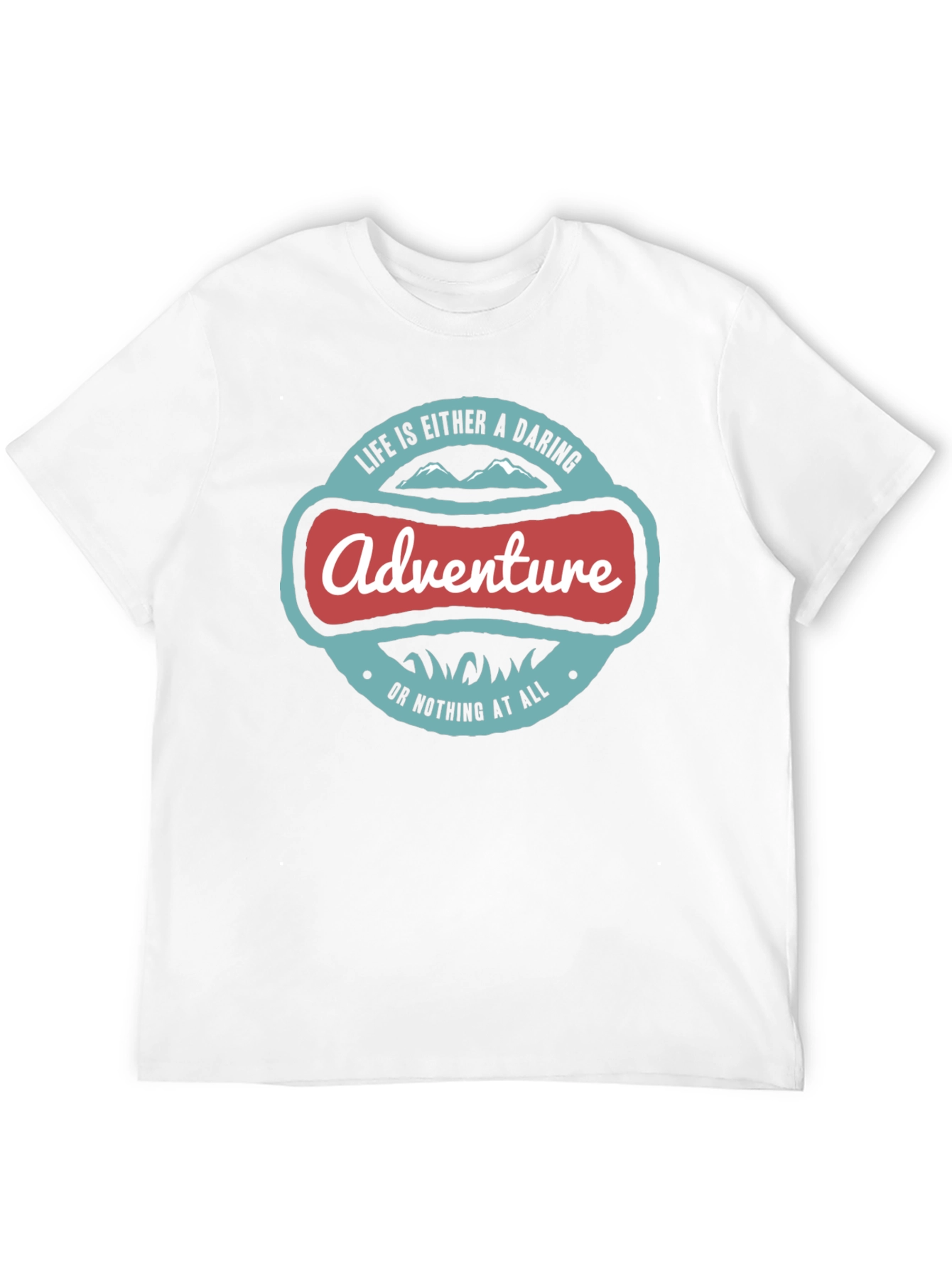 Adventure Awaits Graphic Tee - Daring Life T-Shirt