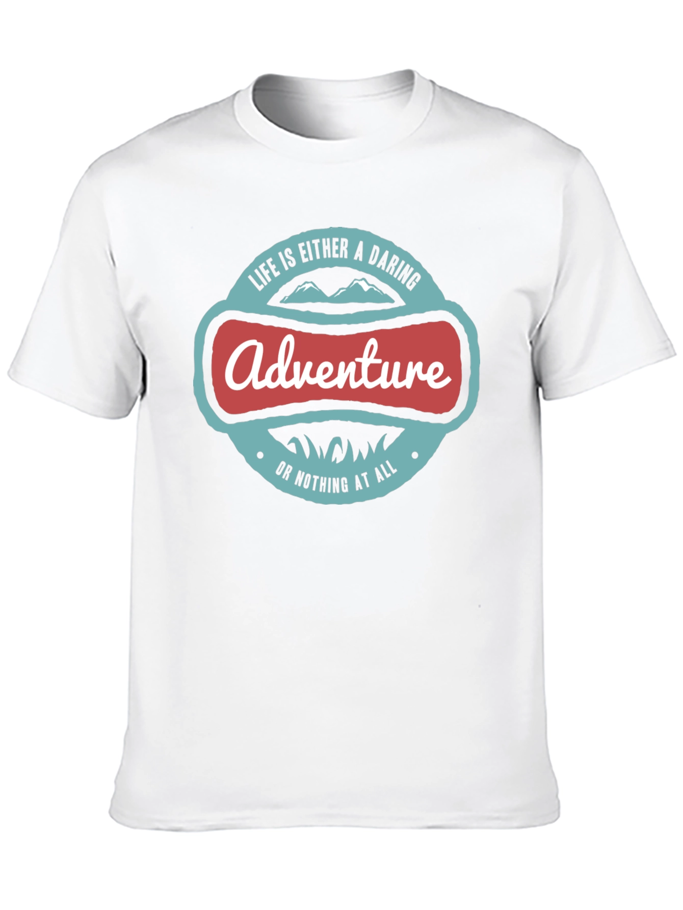Adventure Awaits Graphic Tee - Daring Life T-Shirt