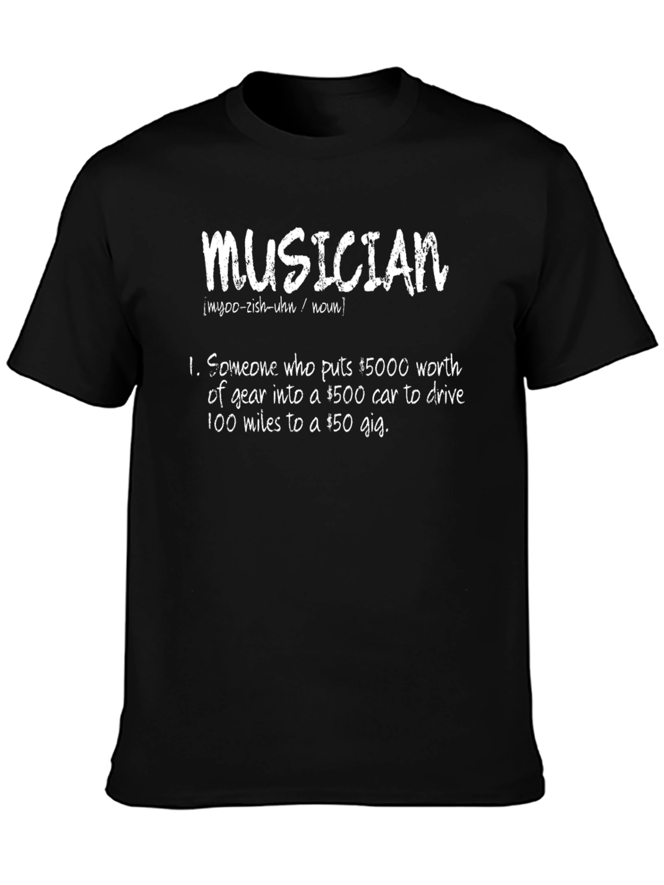 Musician Definition Graphic T-Shirt