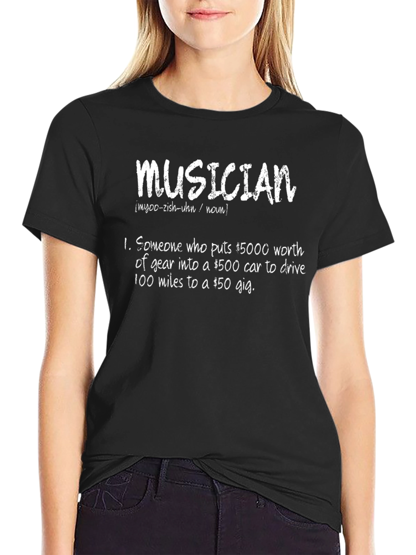 Musician Definition Graphic T-Shirt