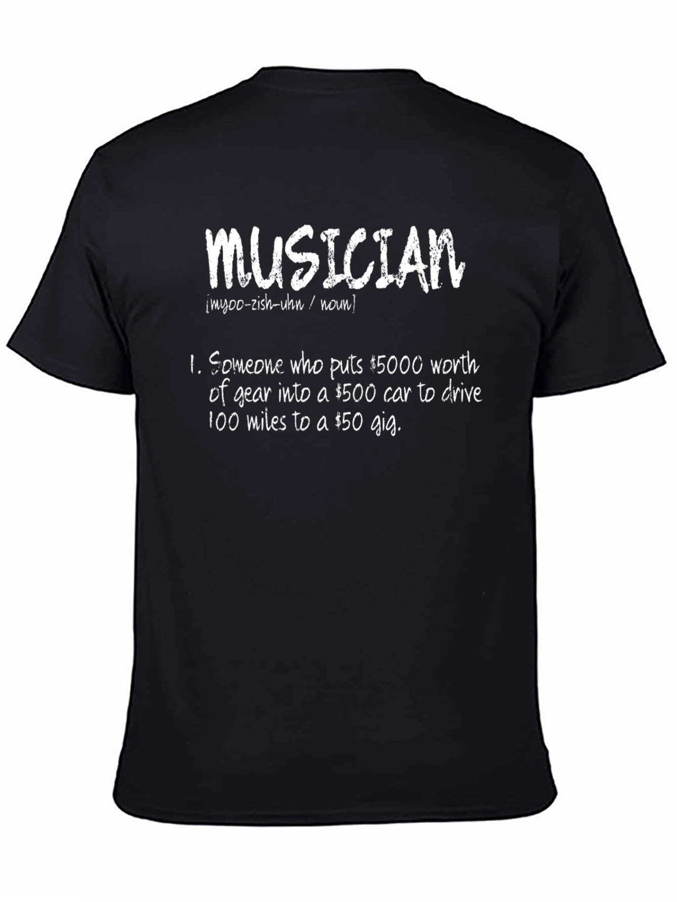 Musician Definition Graphic T-Shirt