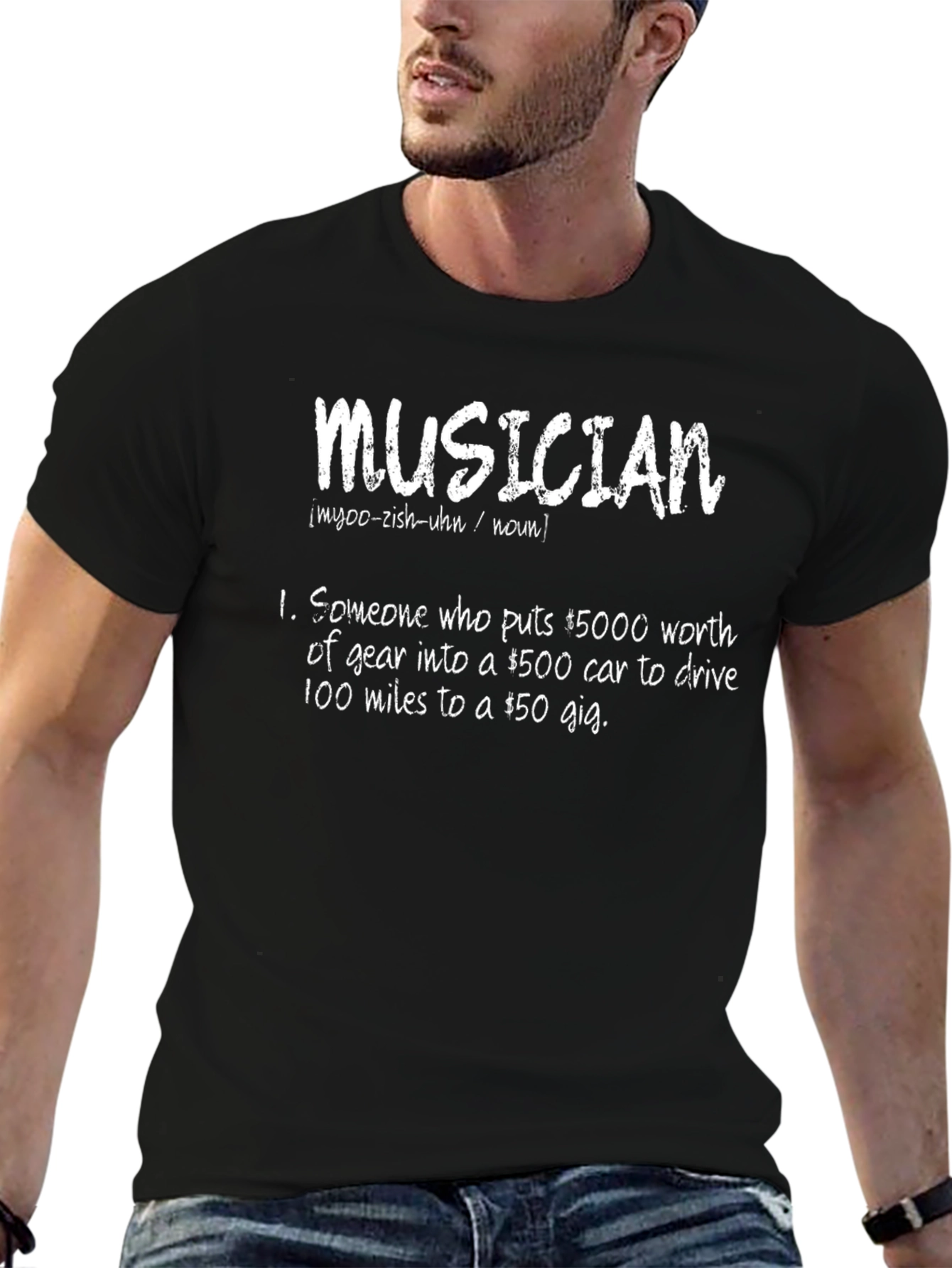 Musician Definition Graphic T-Shirt