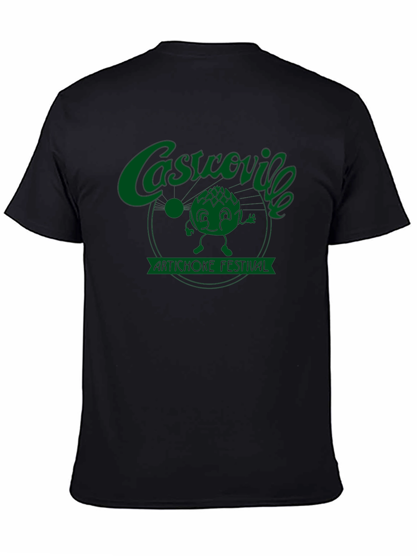 Castroville Artichoke Festival Black T-Shirt