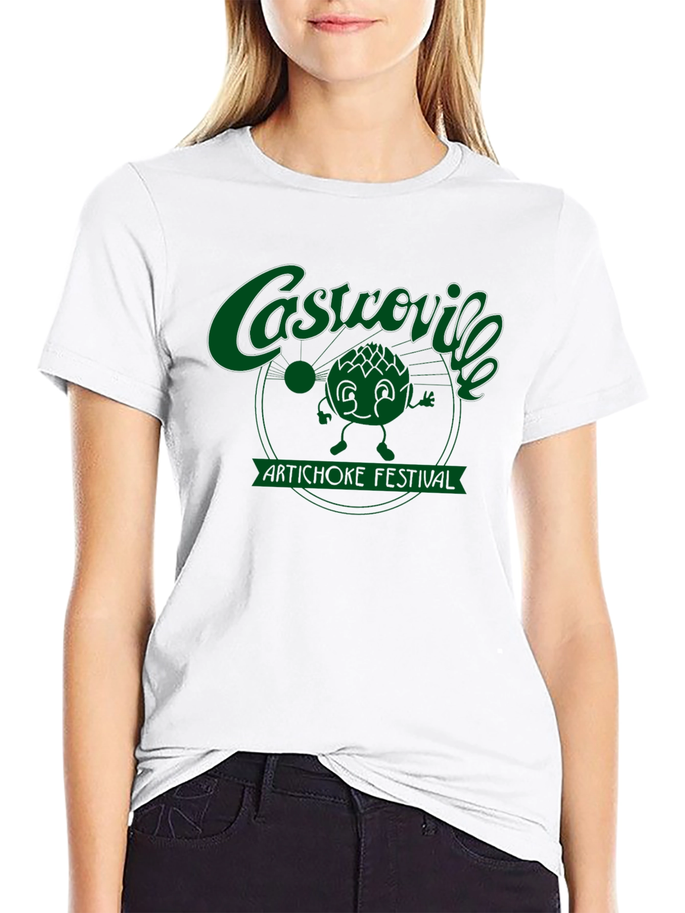 Castroville Artichoke Festival Black T-Shirt