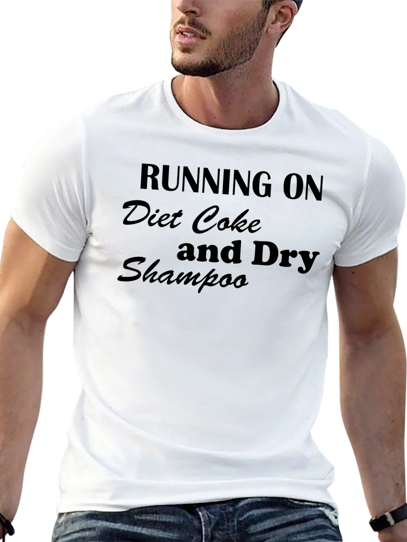Diet Coke and Dry Shampoo Graphic Tee