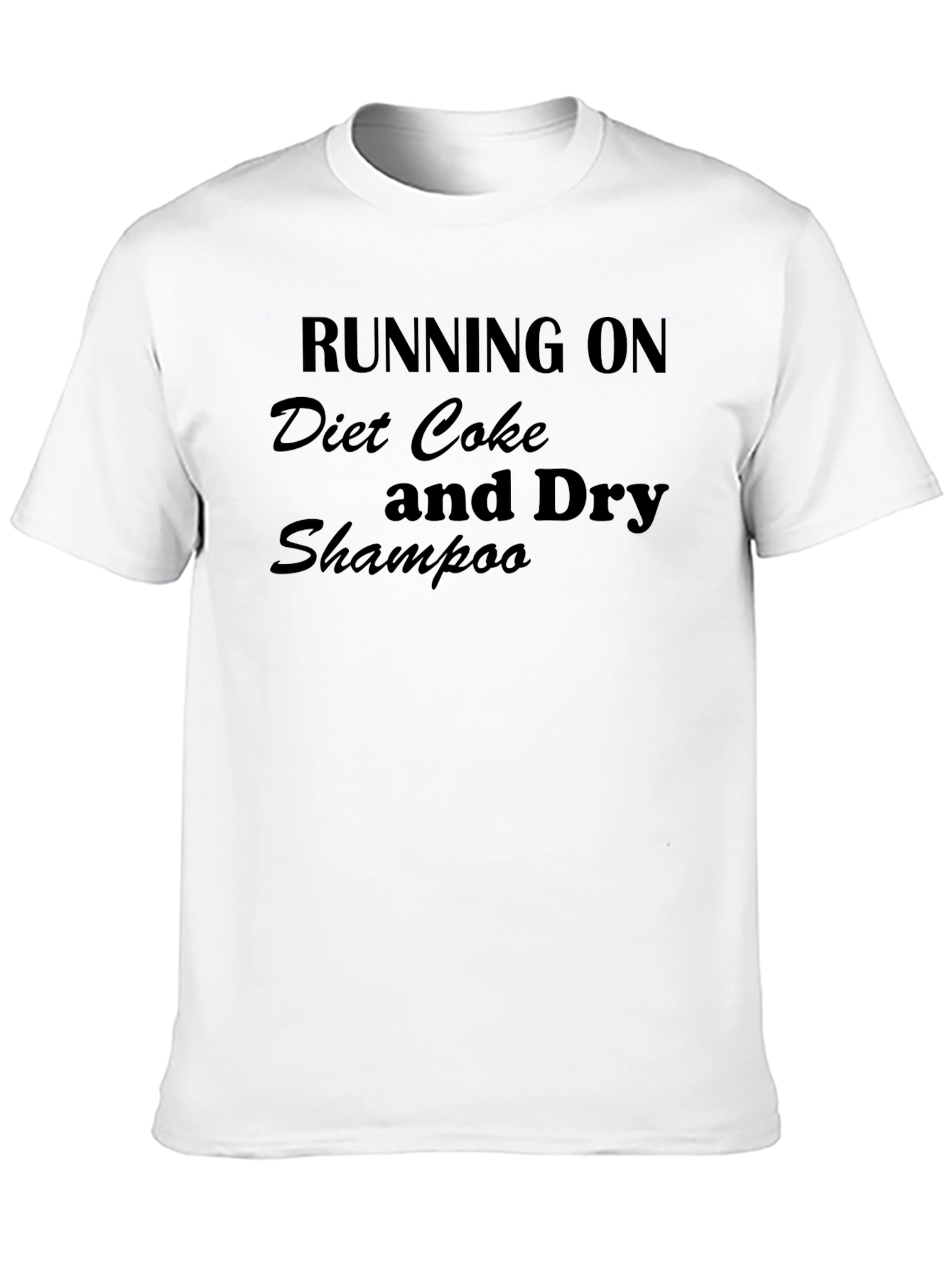 Diet Coke and Dry Shampoo Graphic Tee