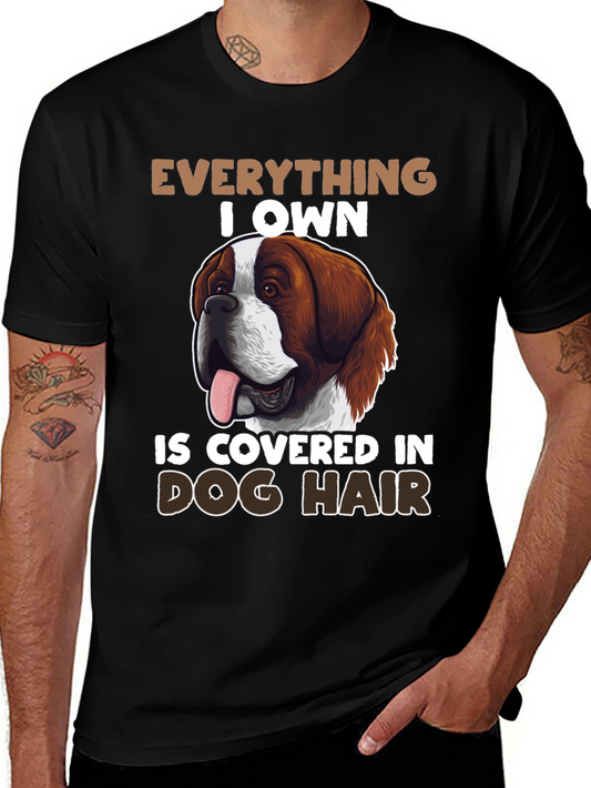 Dog Hair Saint Bernard T-Shirt