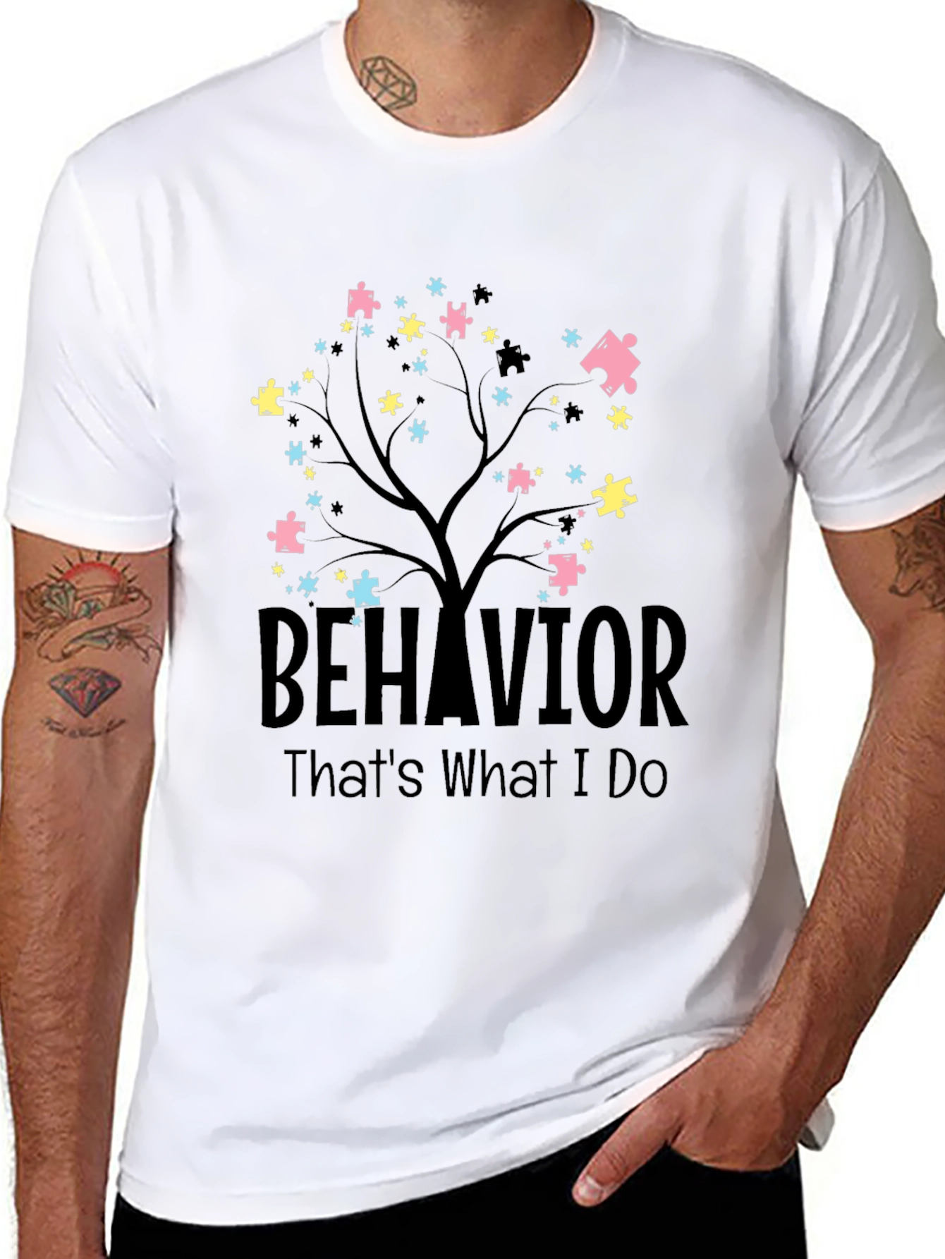 Behavior Tree Autism Awareness T-Shirt
