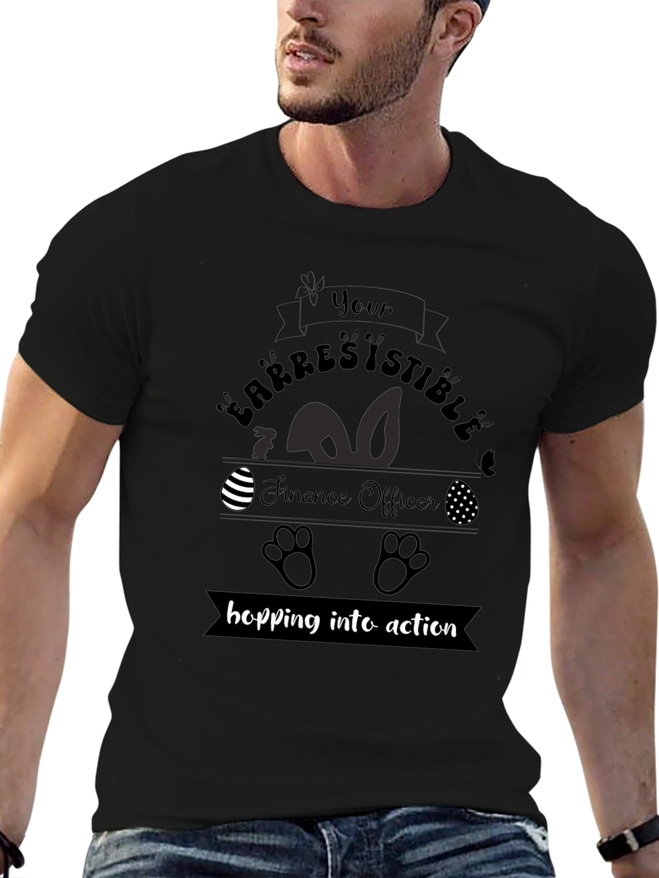 Irresistible Finance Officer Easter T-Shirt