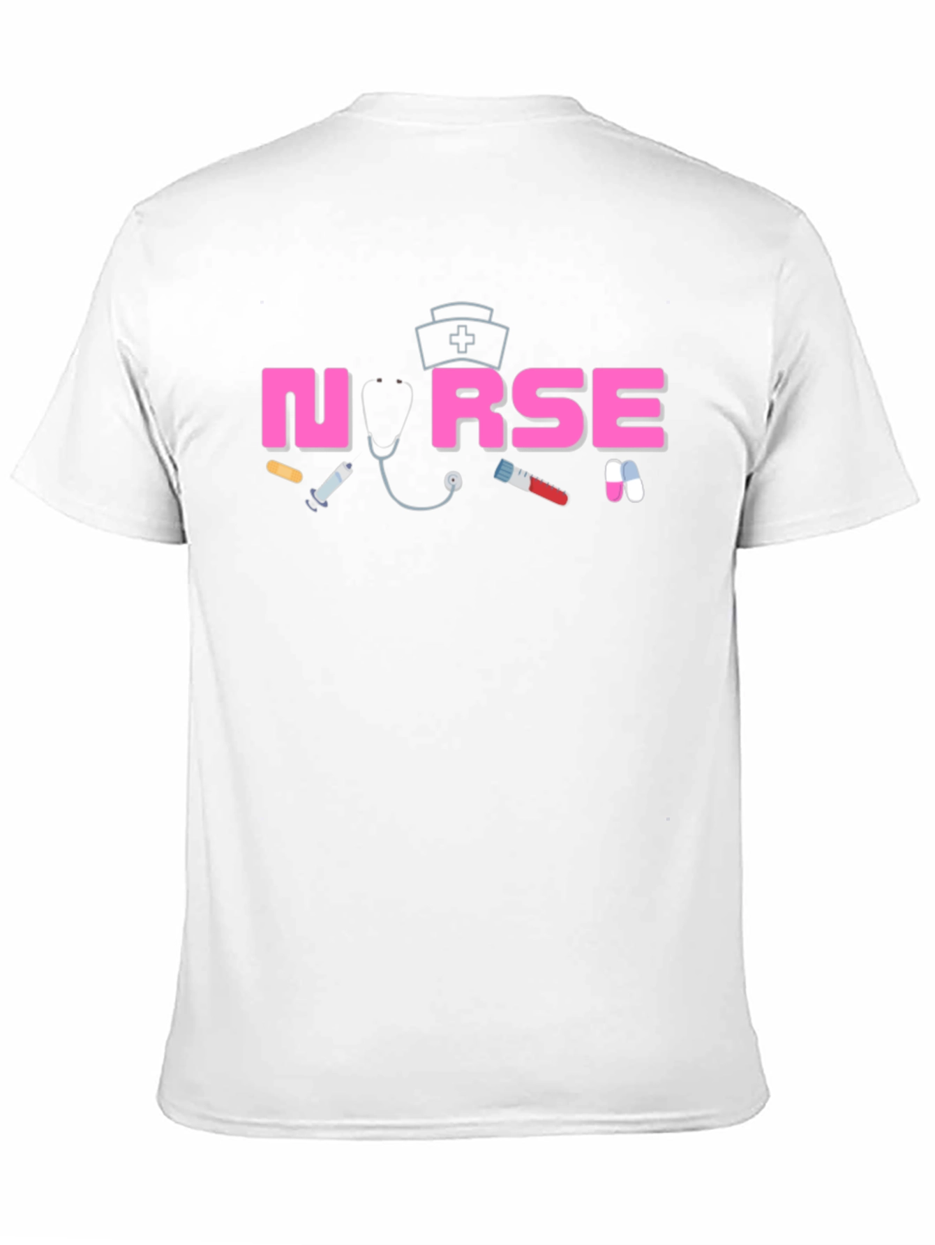 Nurse Graphic T-Shirt Medical Theme Apparel