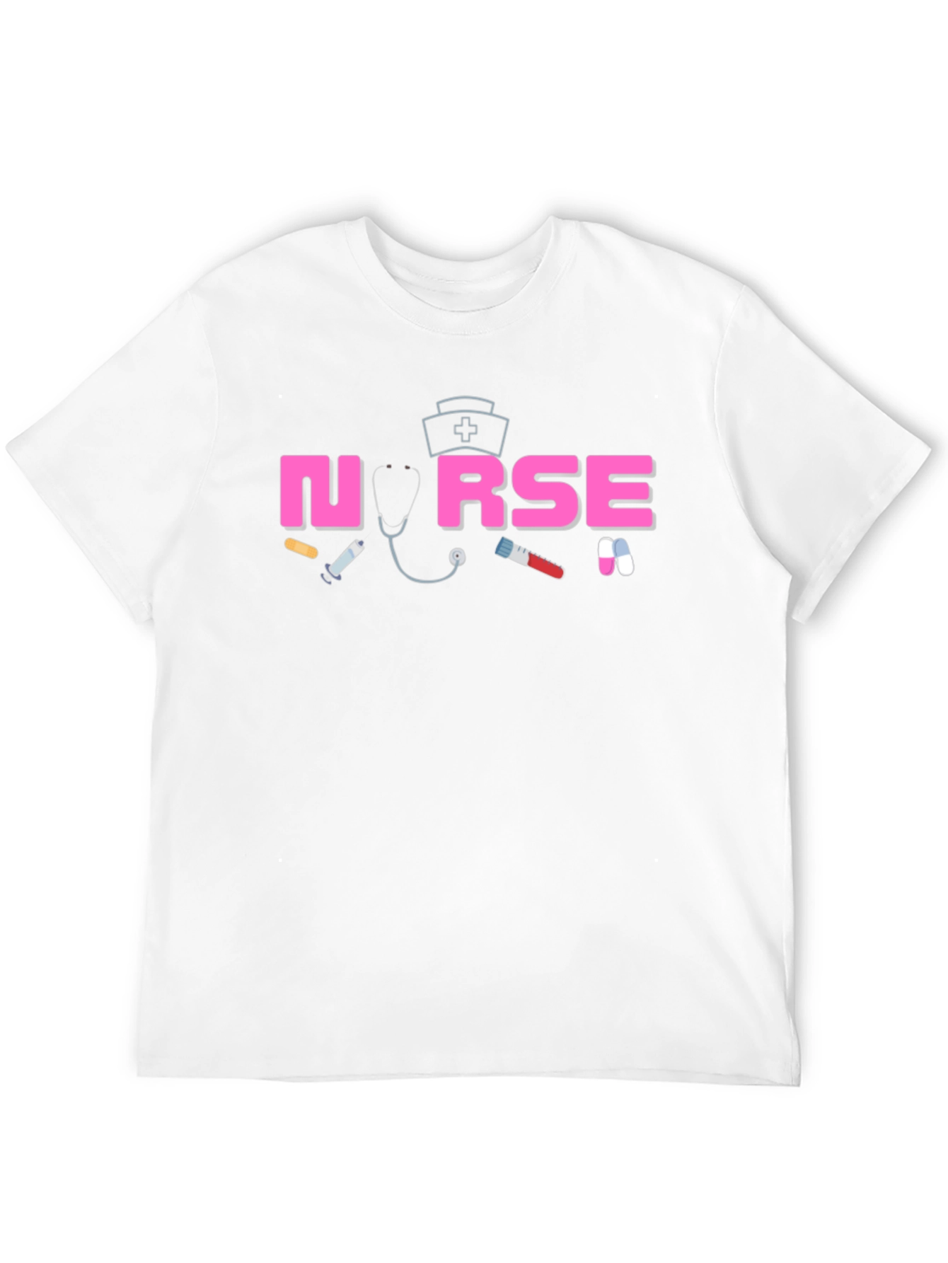 Nurse Graphic T-Shirt Medical Theme Apparel
