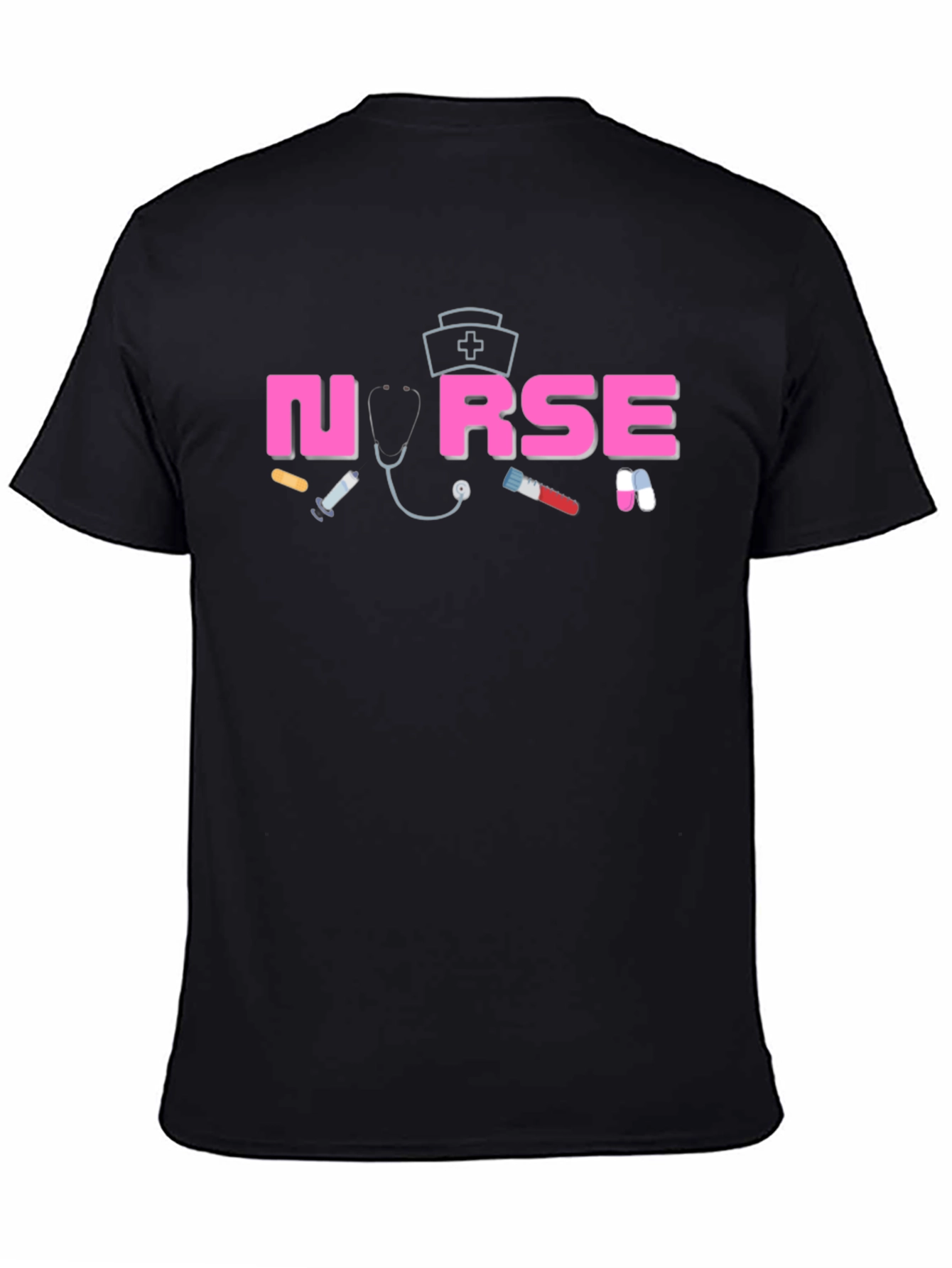 Nurse Graphic T-Shirt Medical Theme Apparel