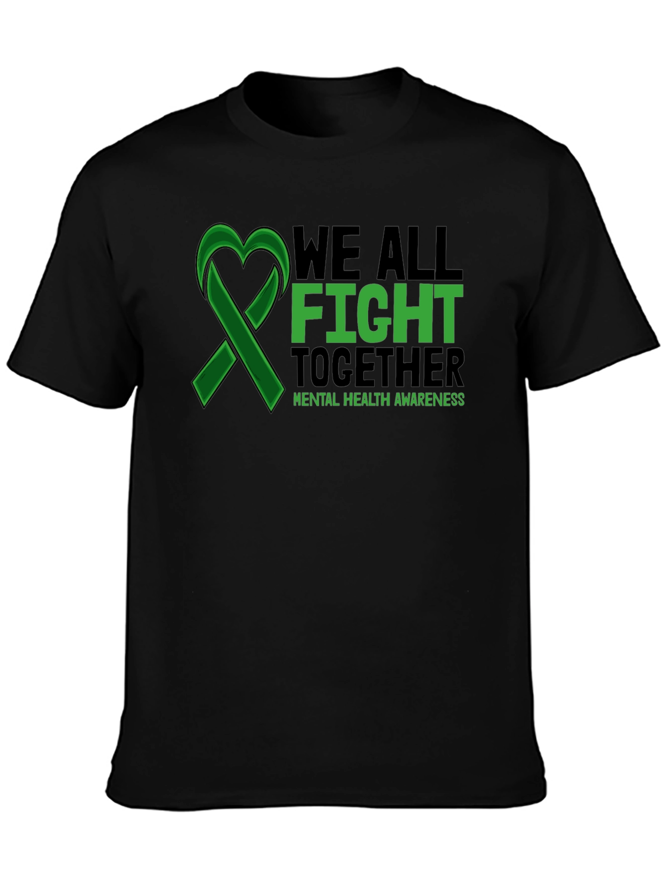 Mental Health Awareness T-Shirt: We All Fight Together