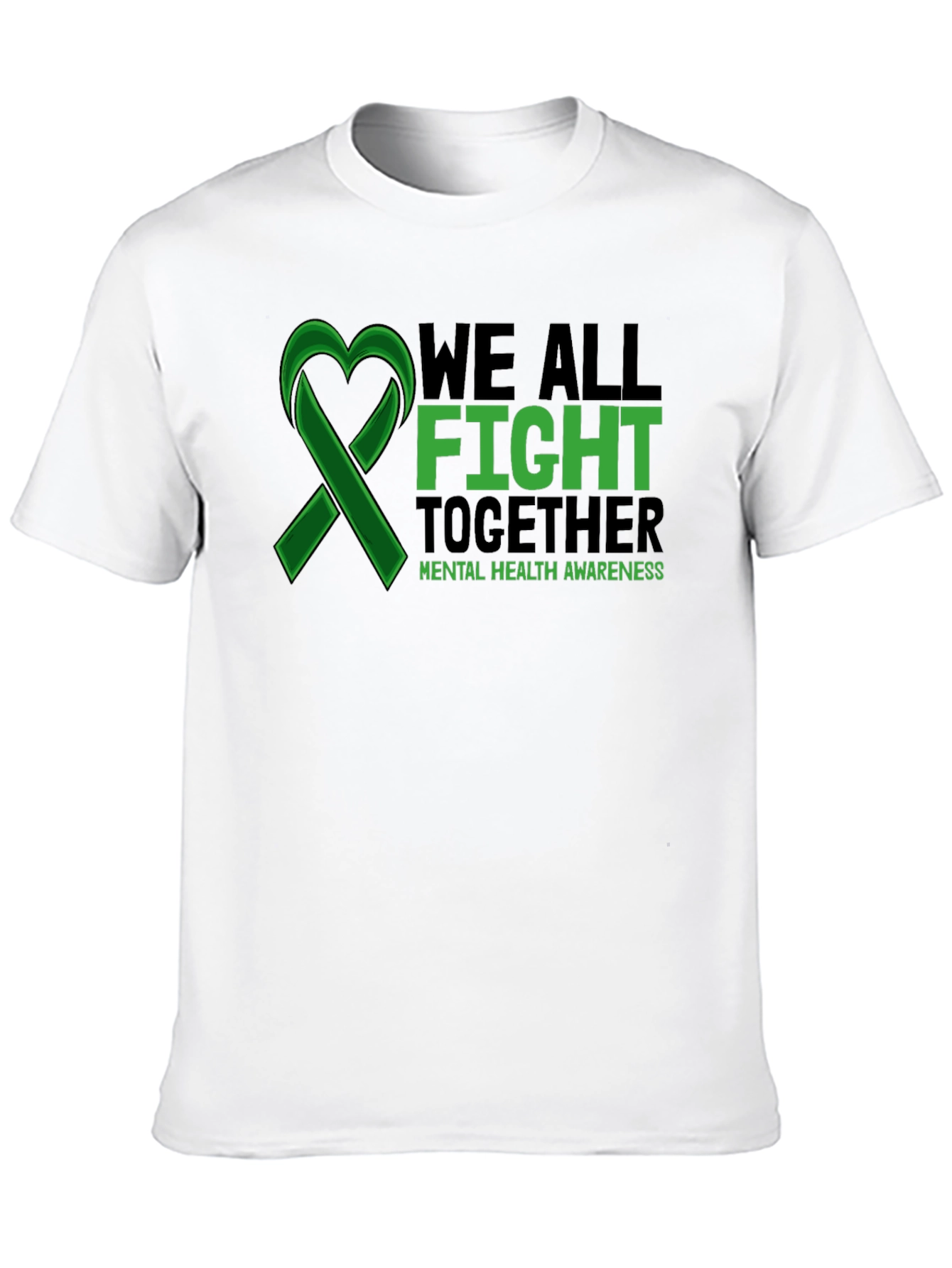 Mental Health Awareness T-Shirt: We All Fight Together