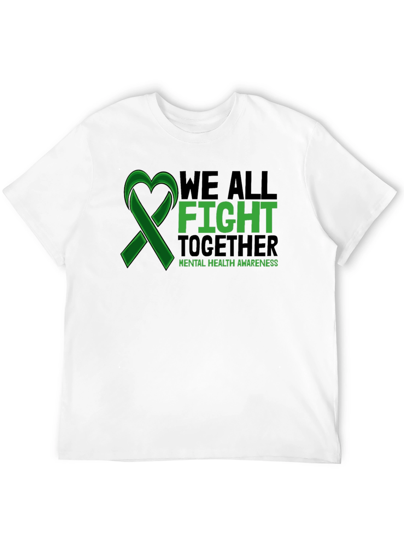 Mental Health Awareness T-Shirt: We All Fight Together