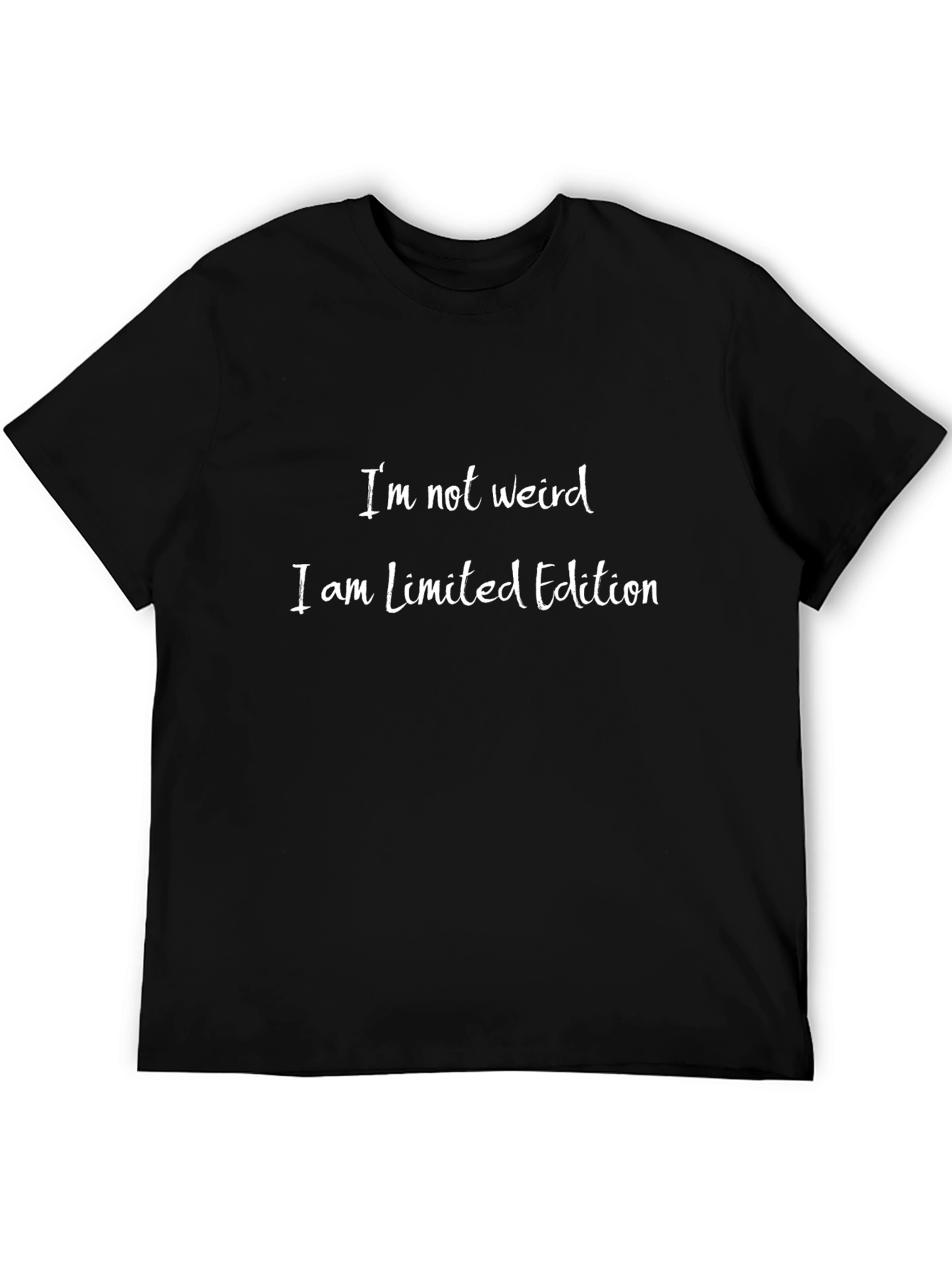 Limited Edition Graphic Tee - Black Cotton