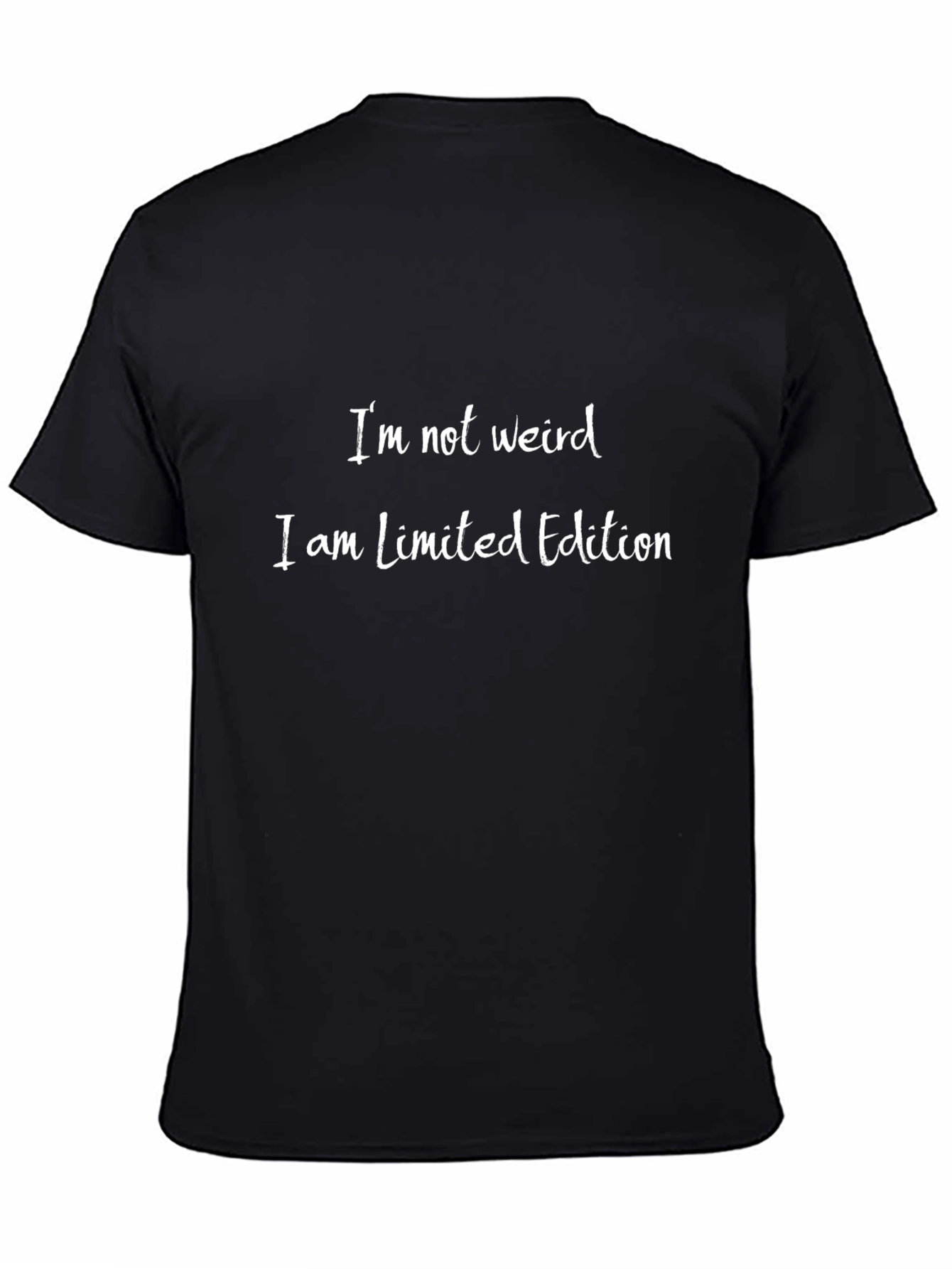 Limited Edition Graphic Tee - Black Cotton