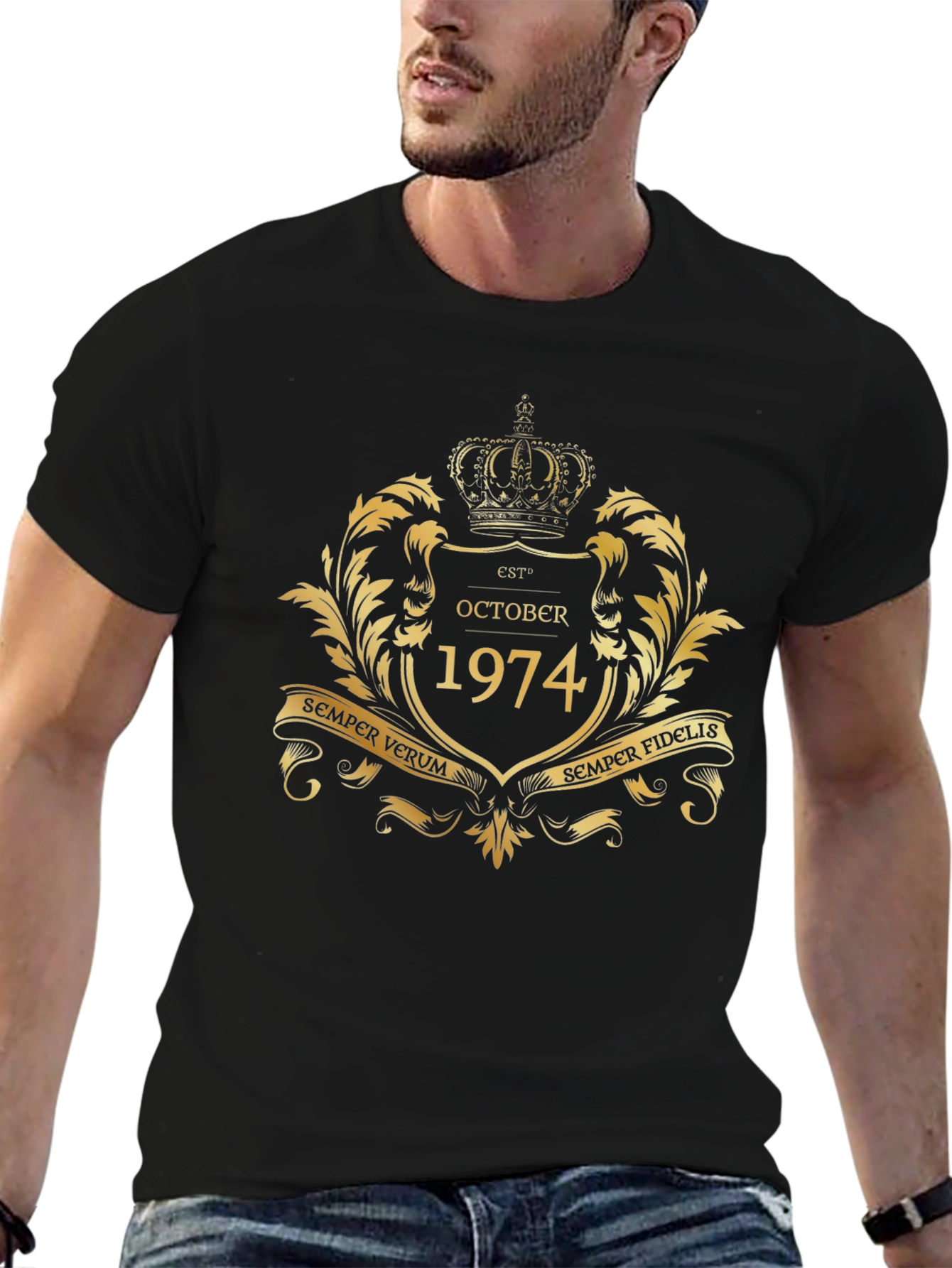 October 1974 Gold Emblem T-Shirt