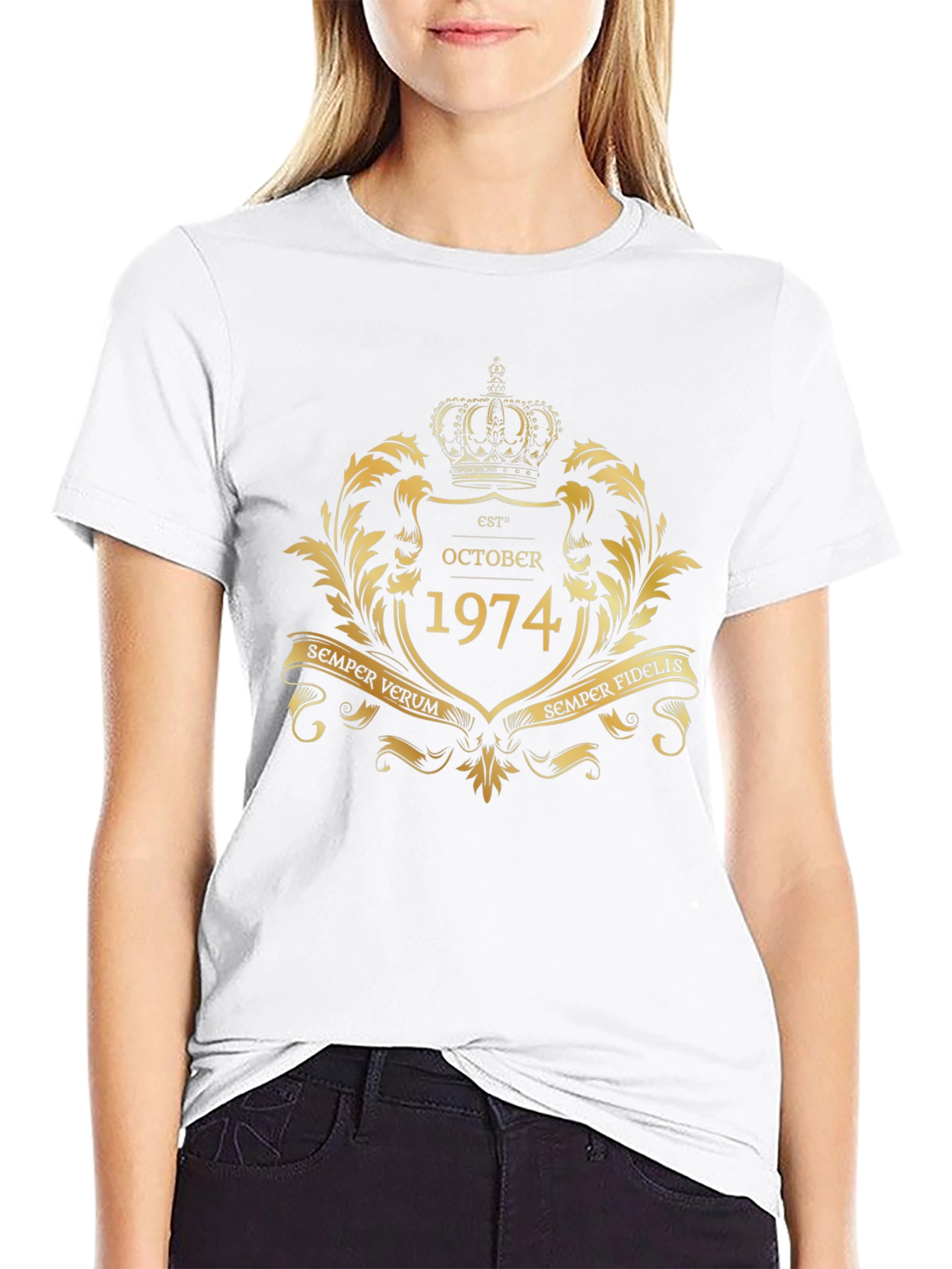 October 1974 Gold Emblem T-Shirt