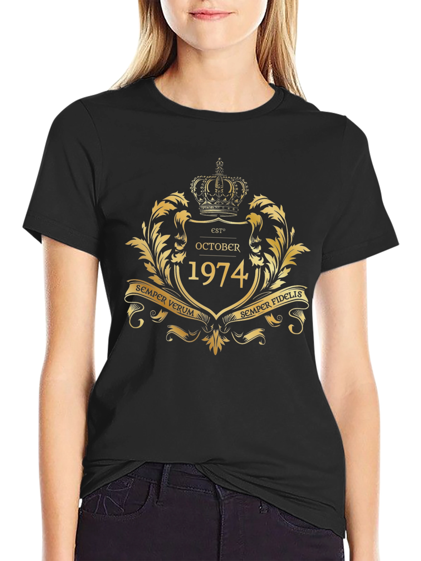 October 1974 Gold Emblem T-Shirt