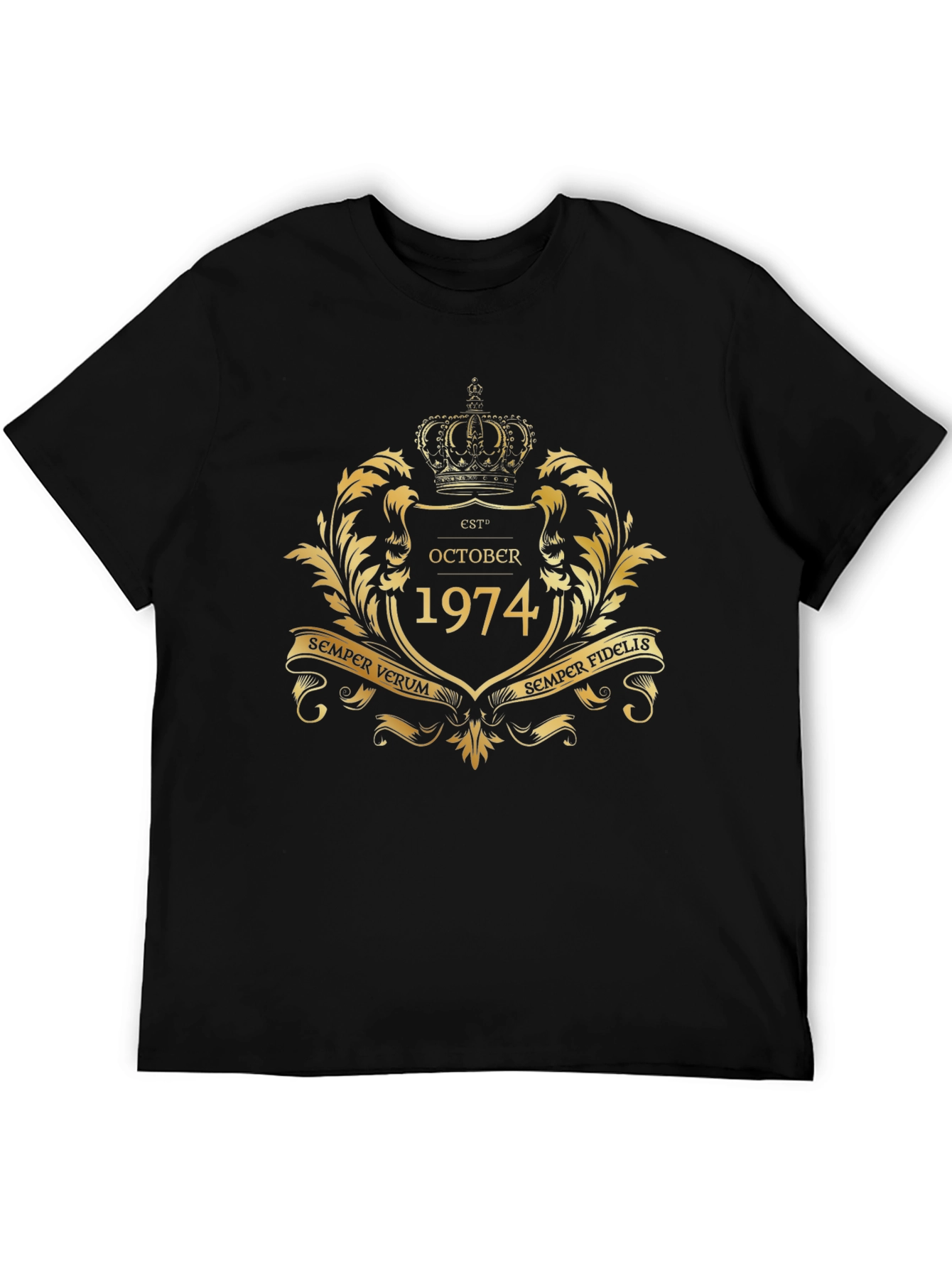 October 1974 Gold Emblem T-Shirt