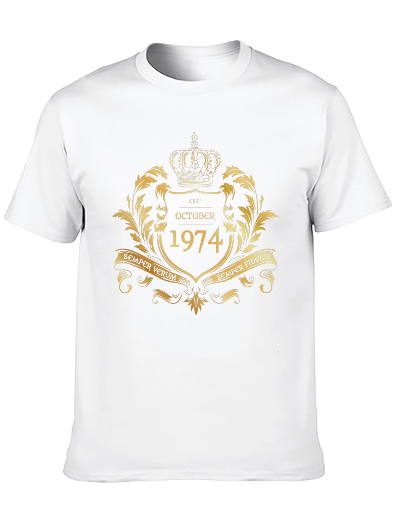 October 1974 Gold Emblem T-Shirt