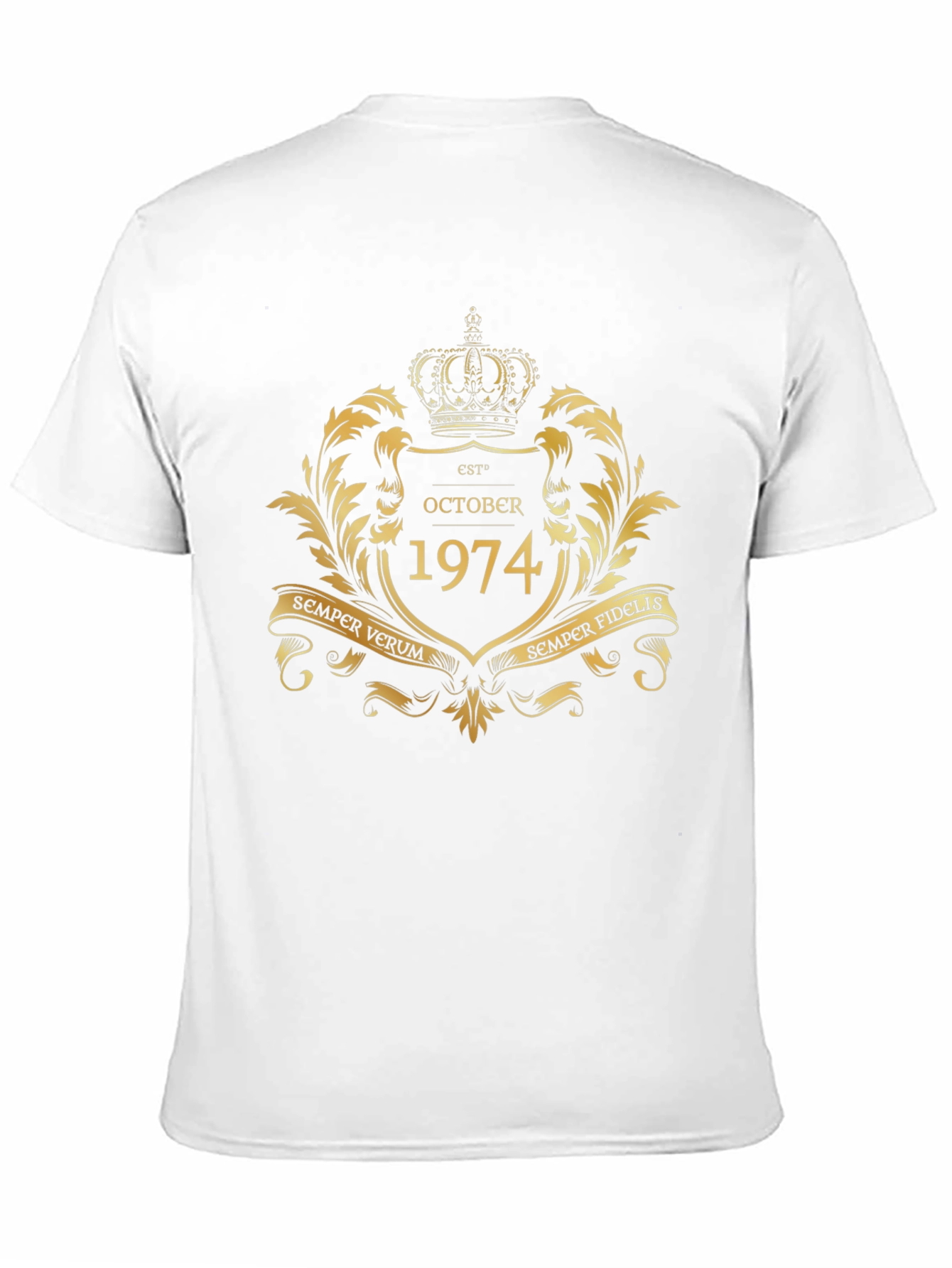 October 1974 Gold Emblem T-Shirt