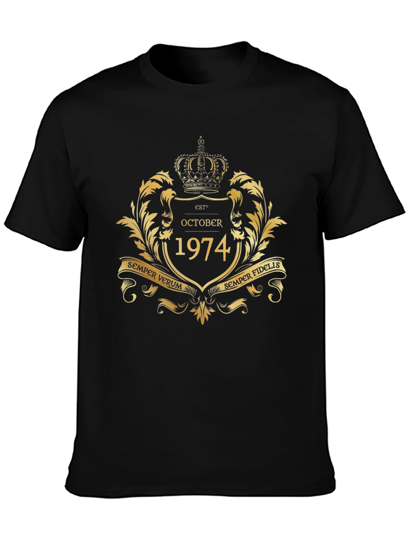 October 1974 Gold Emblem T-Shirt