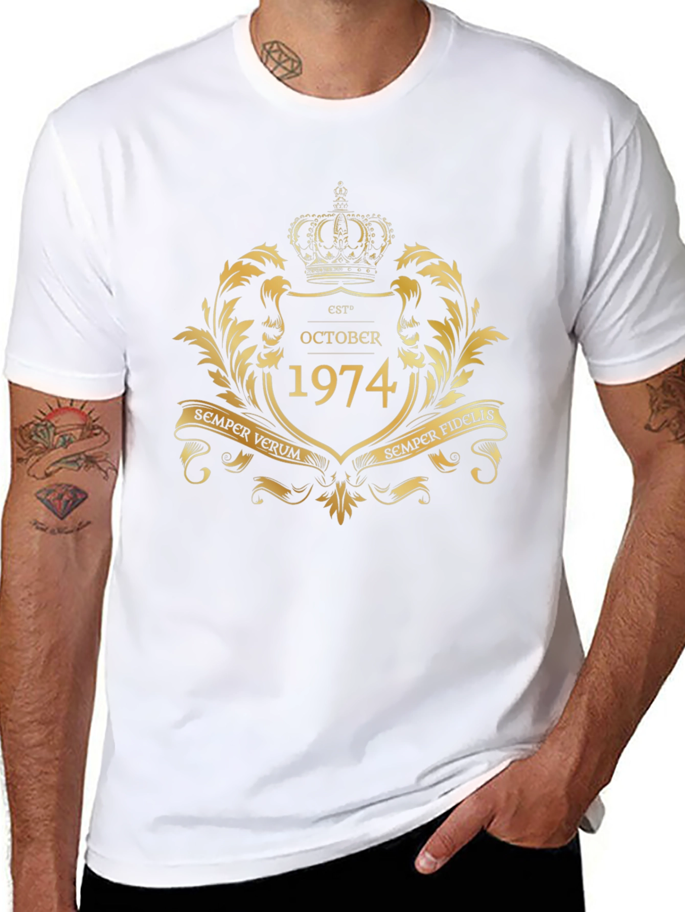 October 1974 Gold Emblem T-Shirt