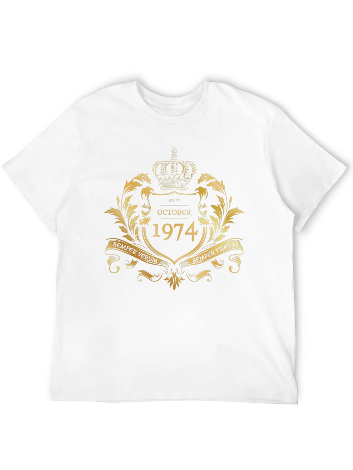 October 1974 Gold Emblem T-Shirt