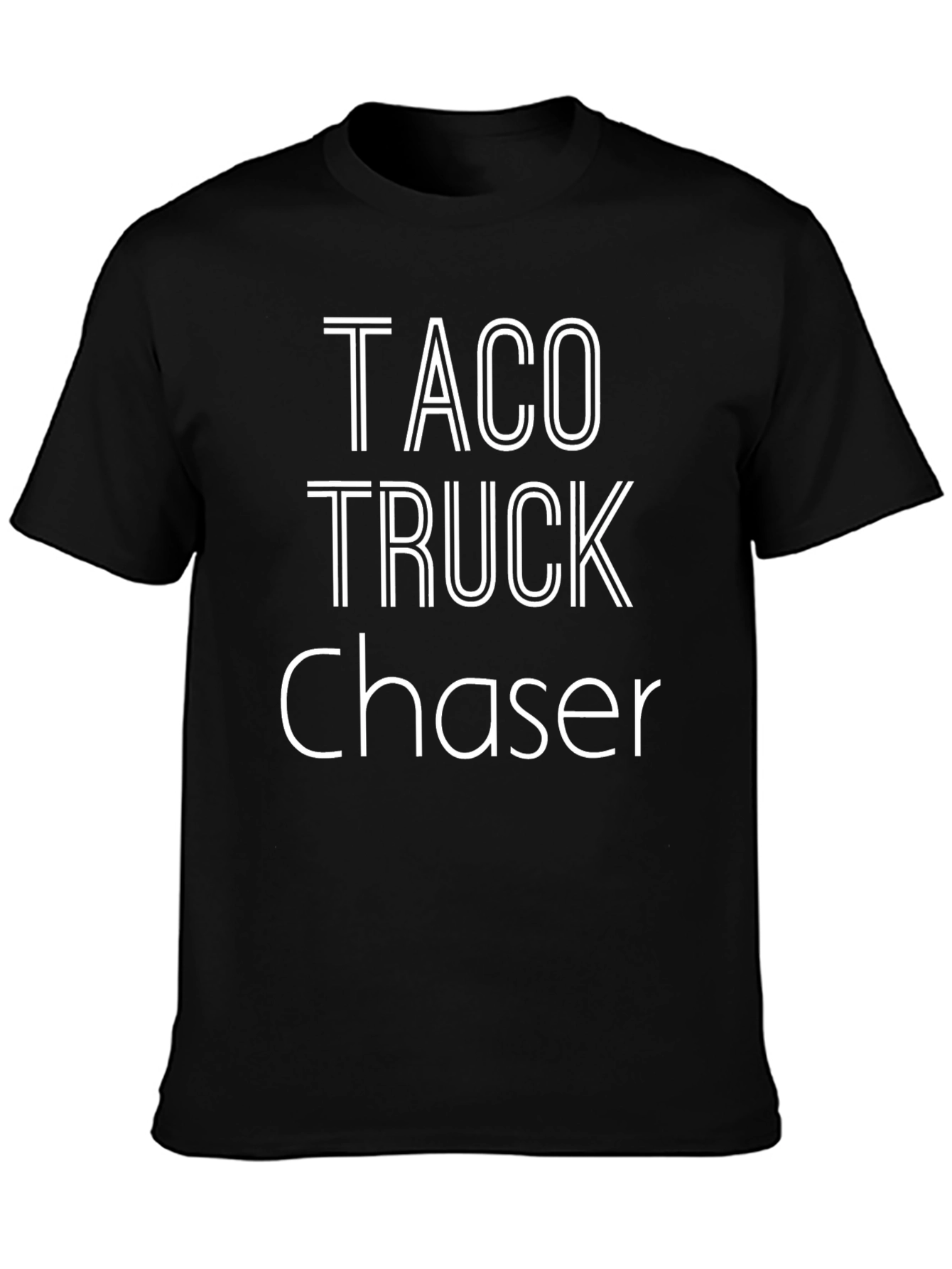 Taco Truck Chaser Graphic Tee - Foodie T-Shirt