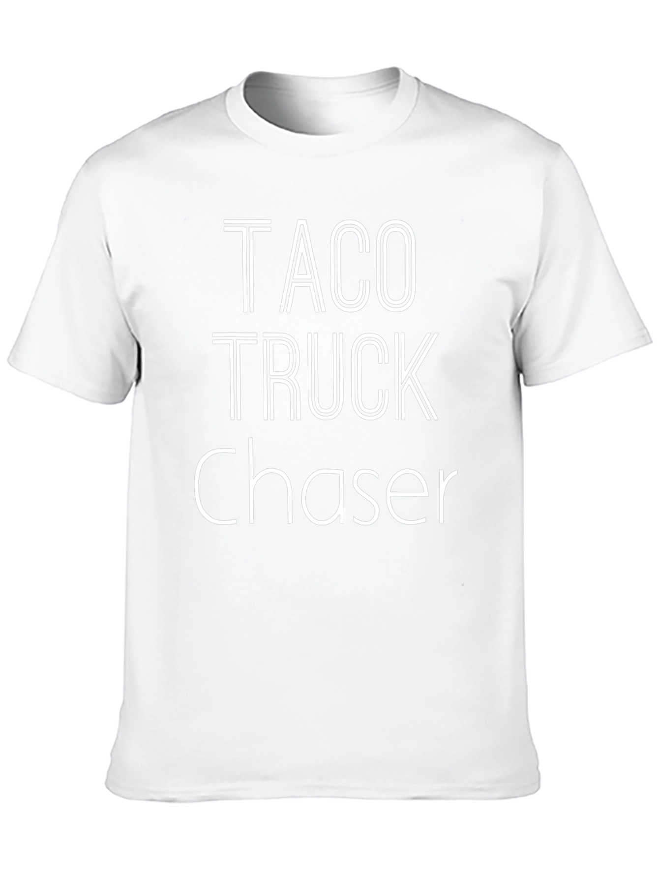 Taco Truck Chaser Graphic Tee - Foodie T-Shirt
