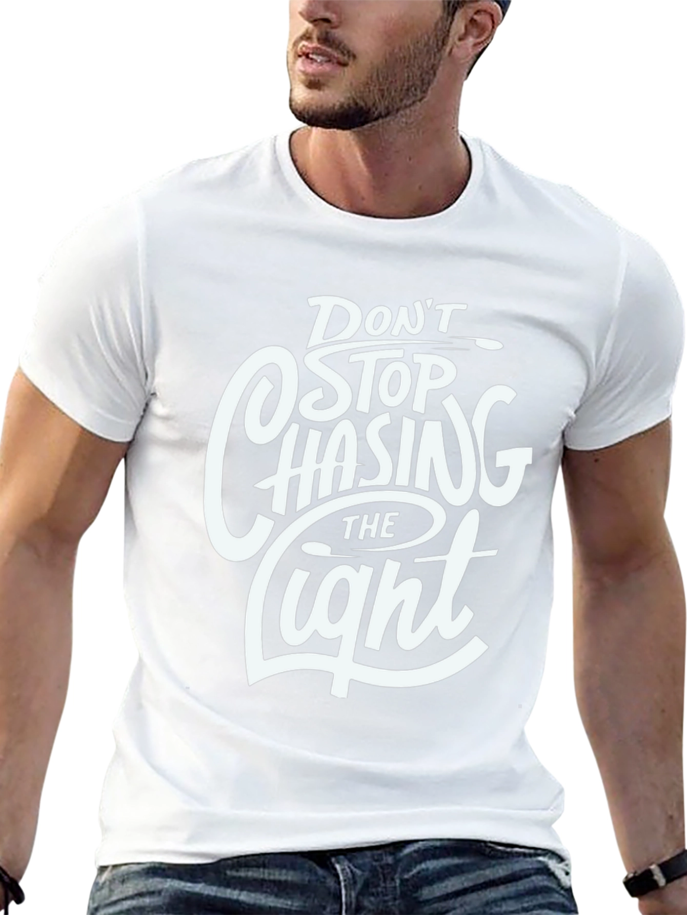 Dont Stop Chasing the Light Graphic Tee