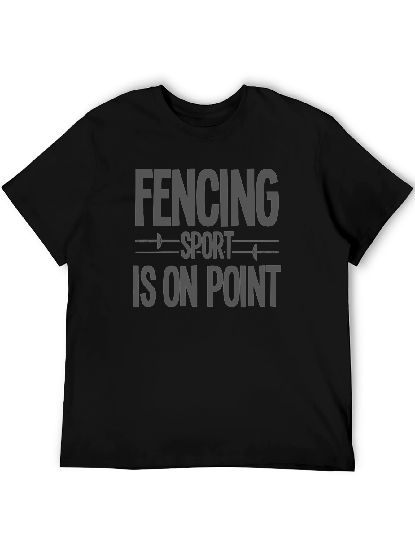 Fencing Sport Is On Point Graphic T-Shirt