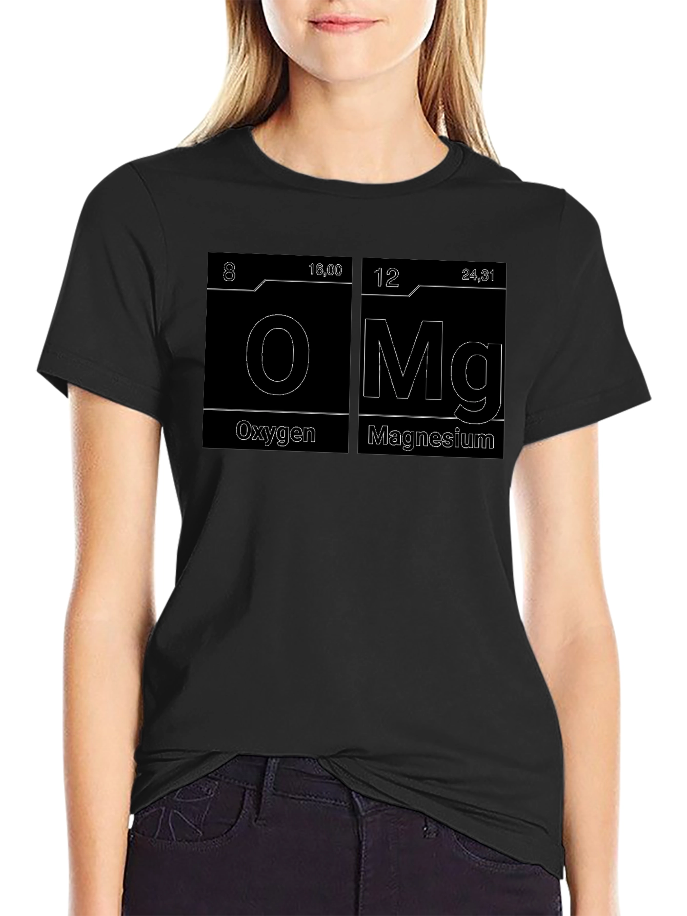 OMG Chemistry T-Shirt - Periodic Table Humor Tee