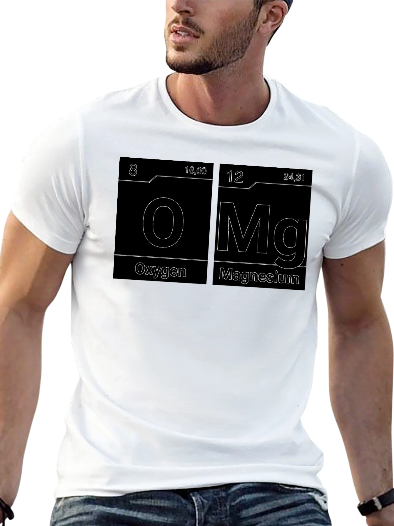 OMG Chemistry T-Shirt - Periodic Table Humor Tee