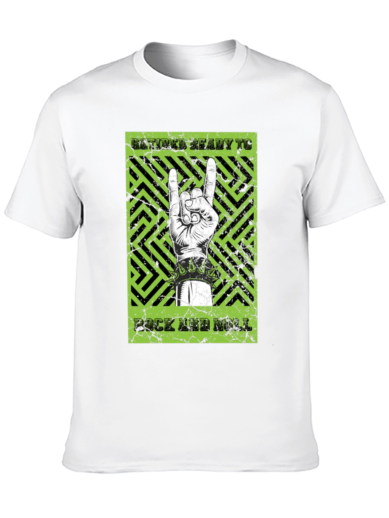 Retired Ready to Rock & Roll Graphic T-Shirt