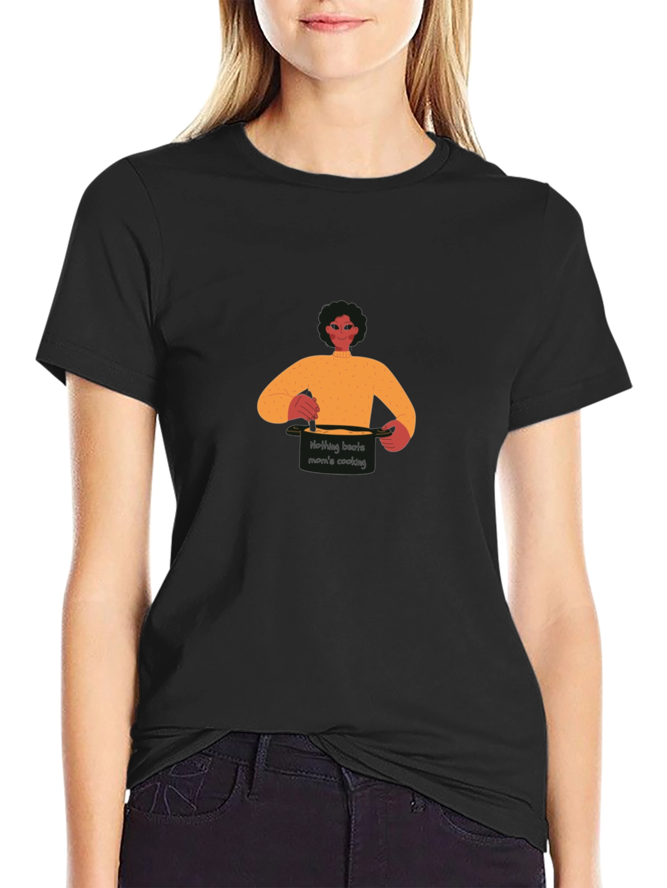 Chef Graphic Black T-Shirt