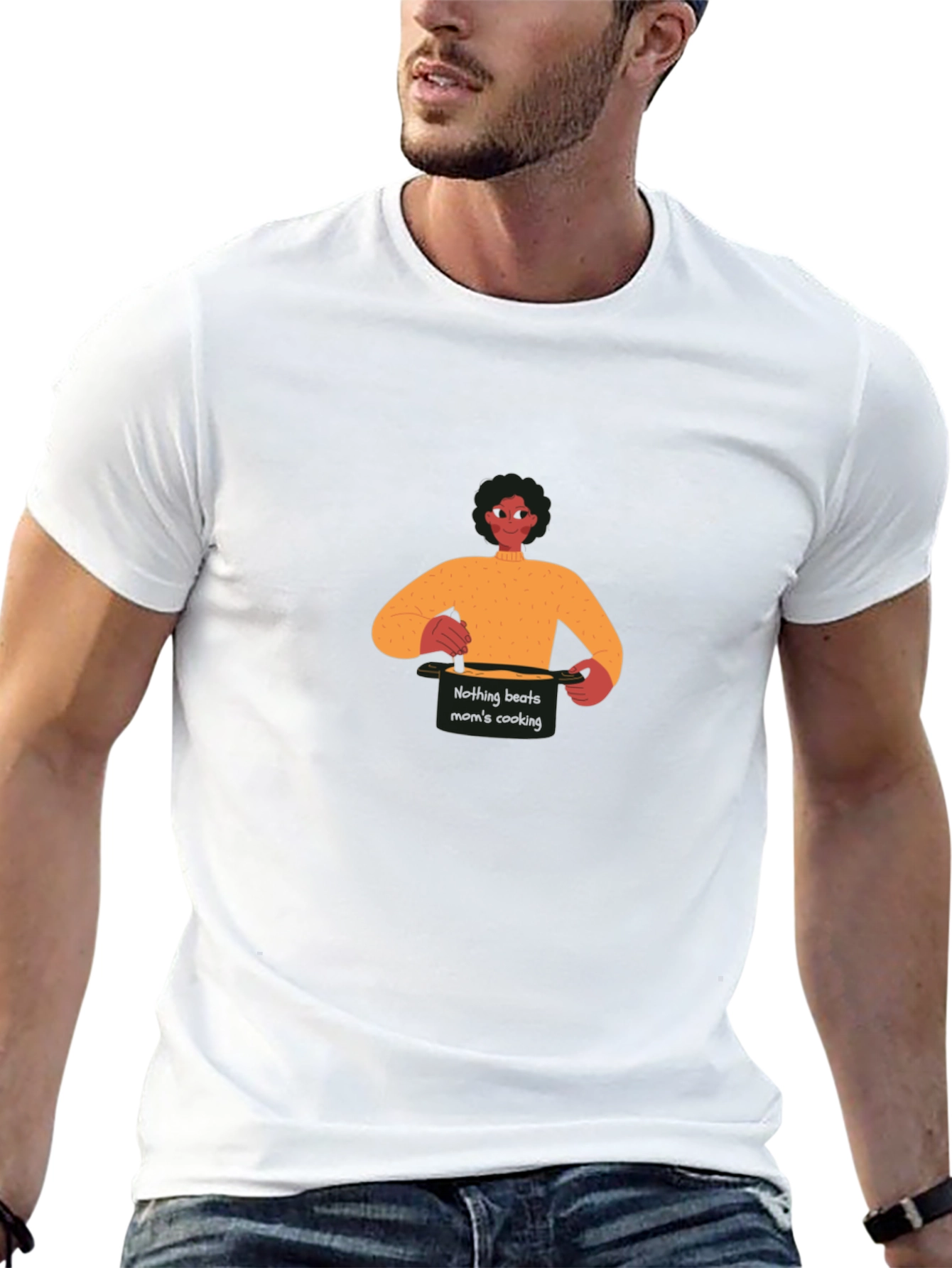 Chef Graphic Black T-Shirt