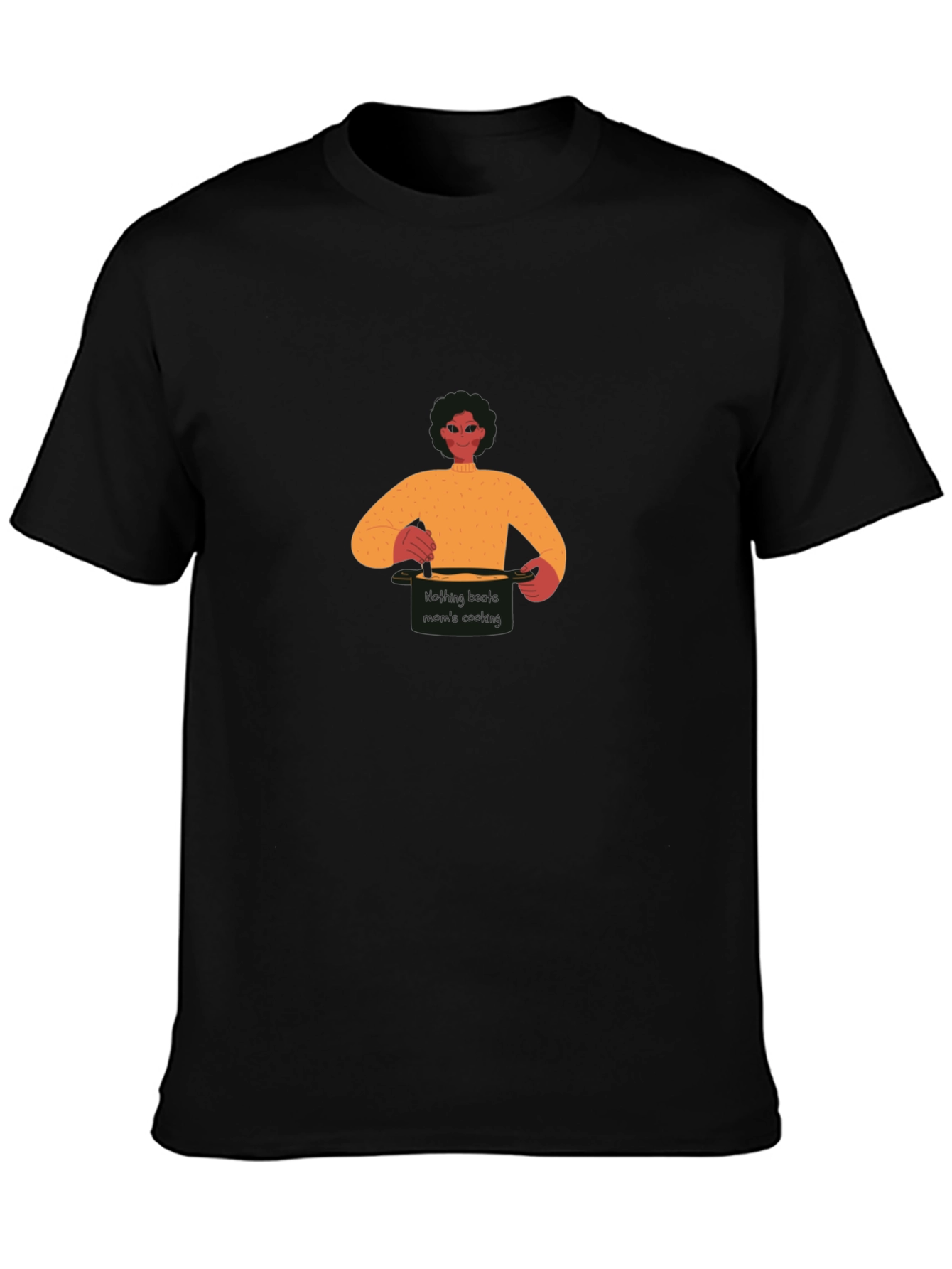 Chef Graphic Black T-Shirt