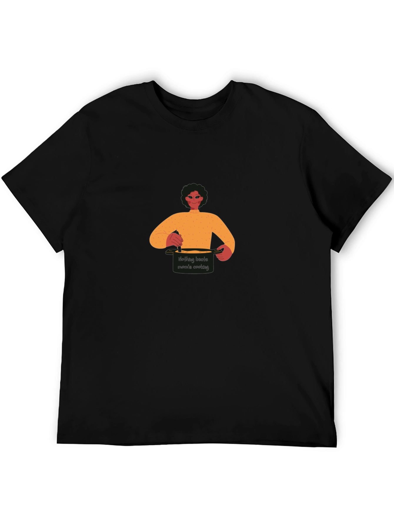 Chef Graphic Black T-Shirt