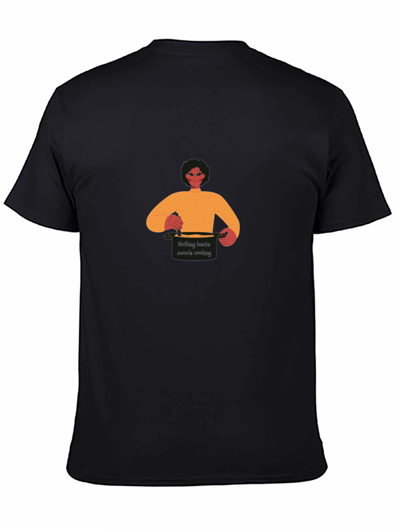 Chef Graphic Black T-Shirt
