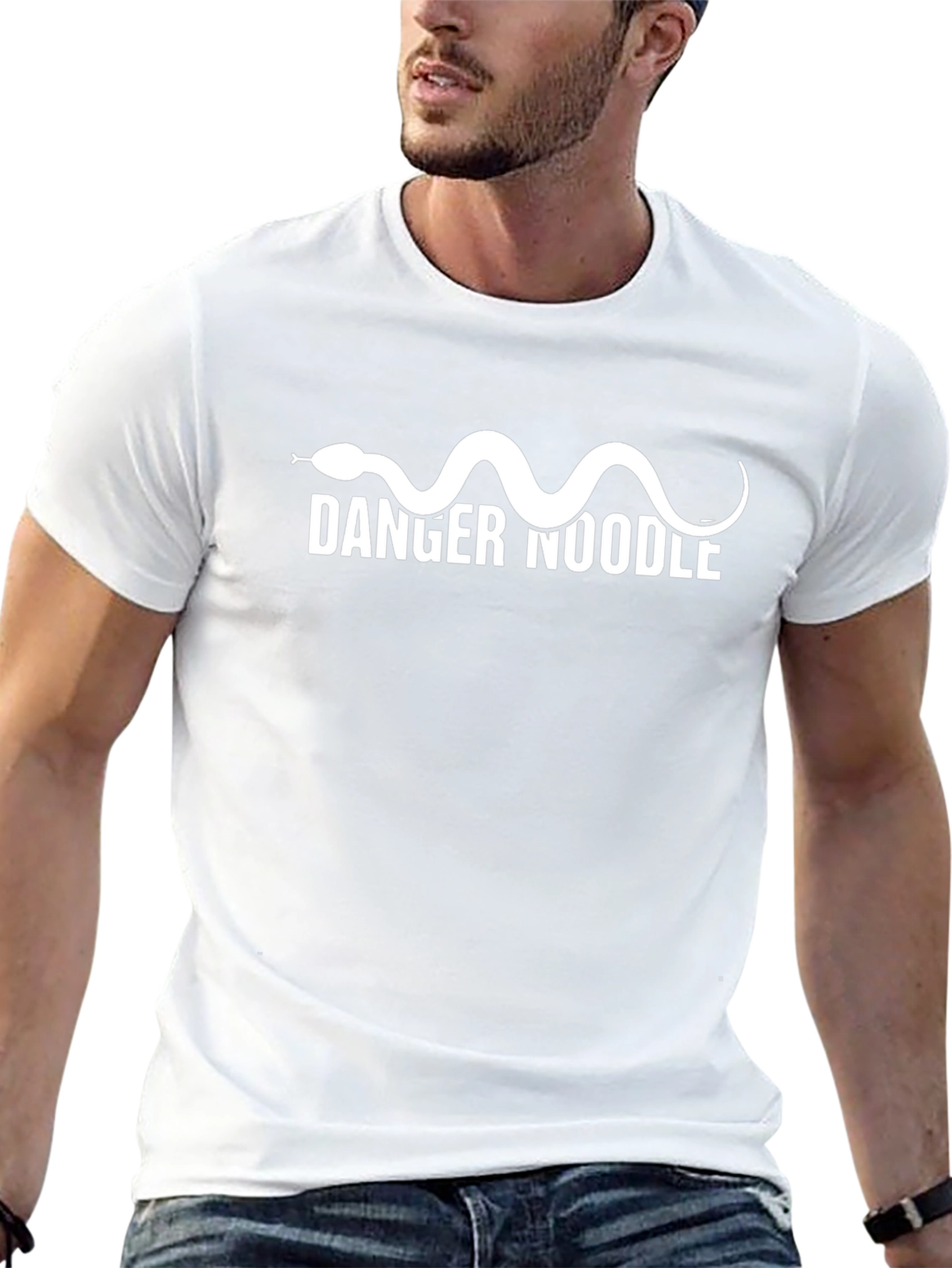 Danger Noodle T-Shirt - Funny Snake Graphic Tee