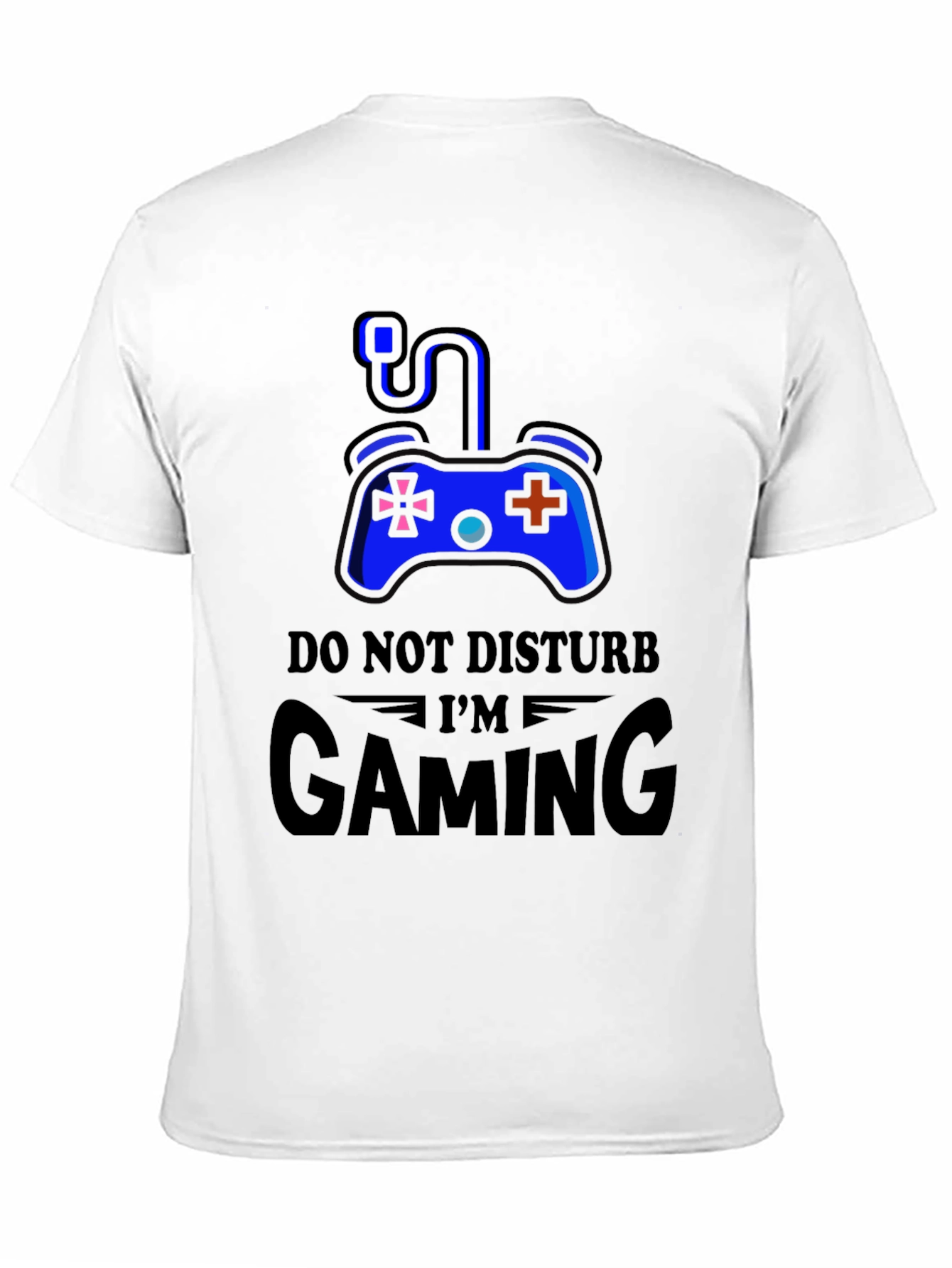 Do Not Disturb Im Gaming Black T-Shirt