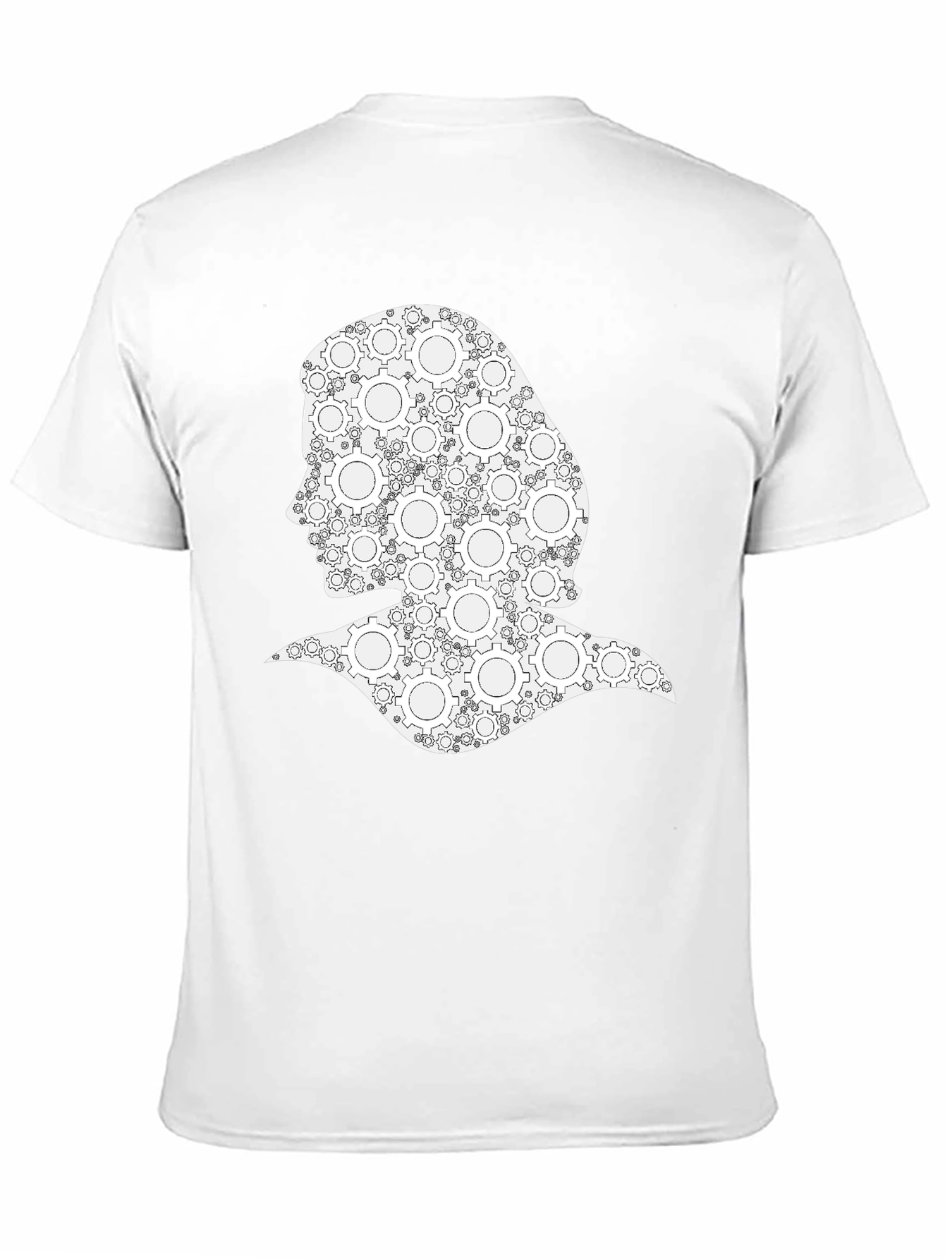 Gear Woman Graphic Tee - Black Cotton T-Shirt