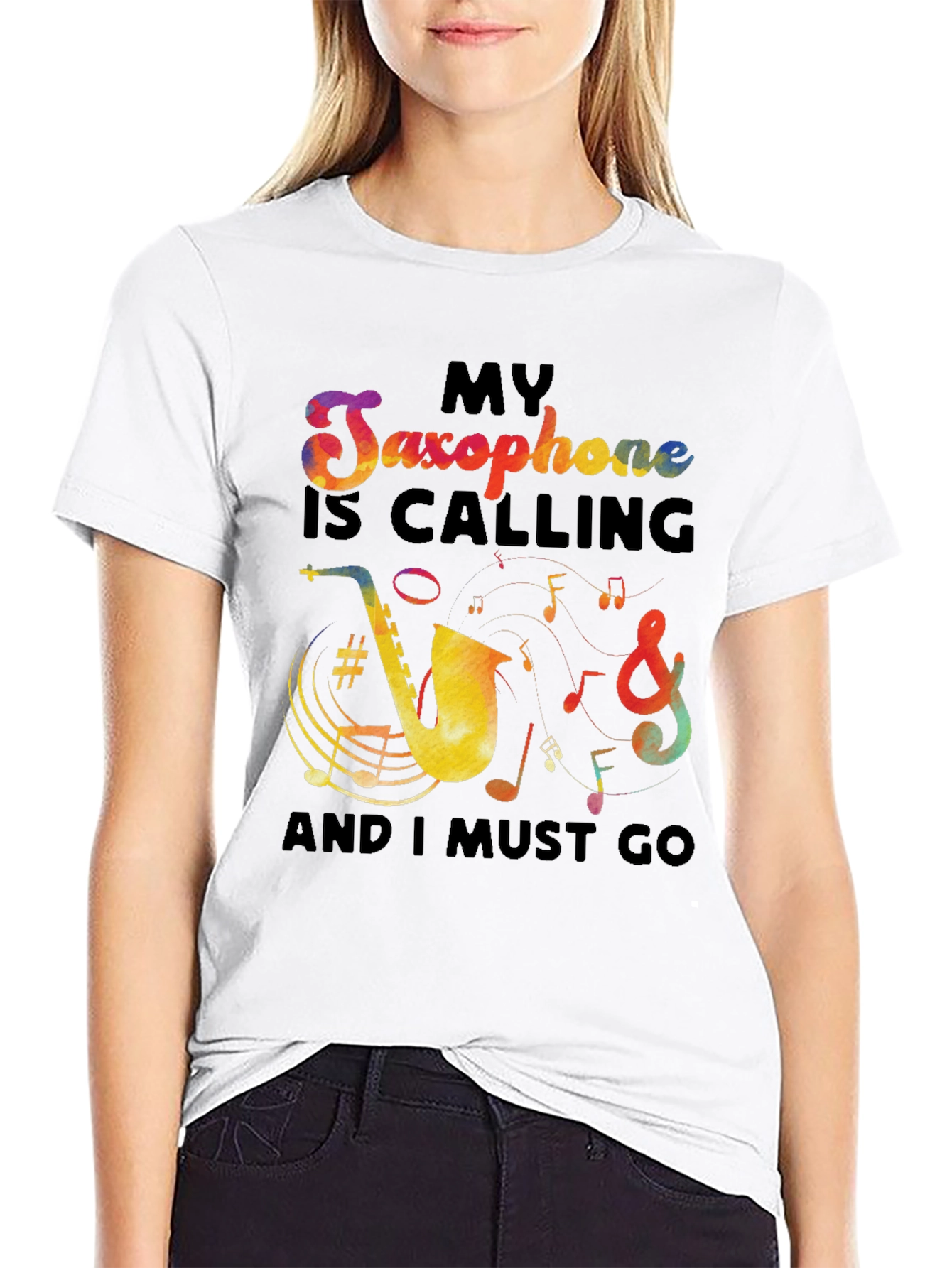 My Saxophone Is Calling T-Shirt