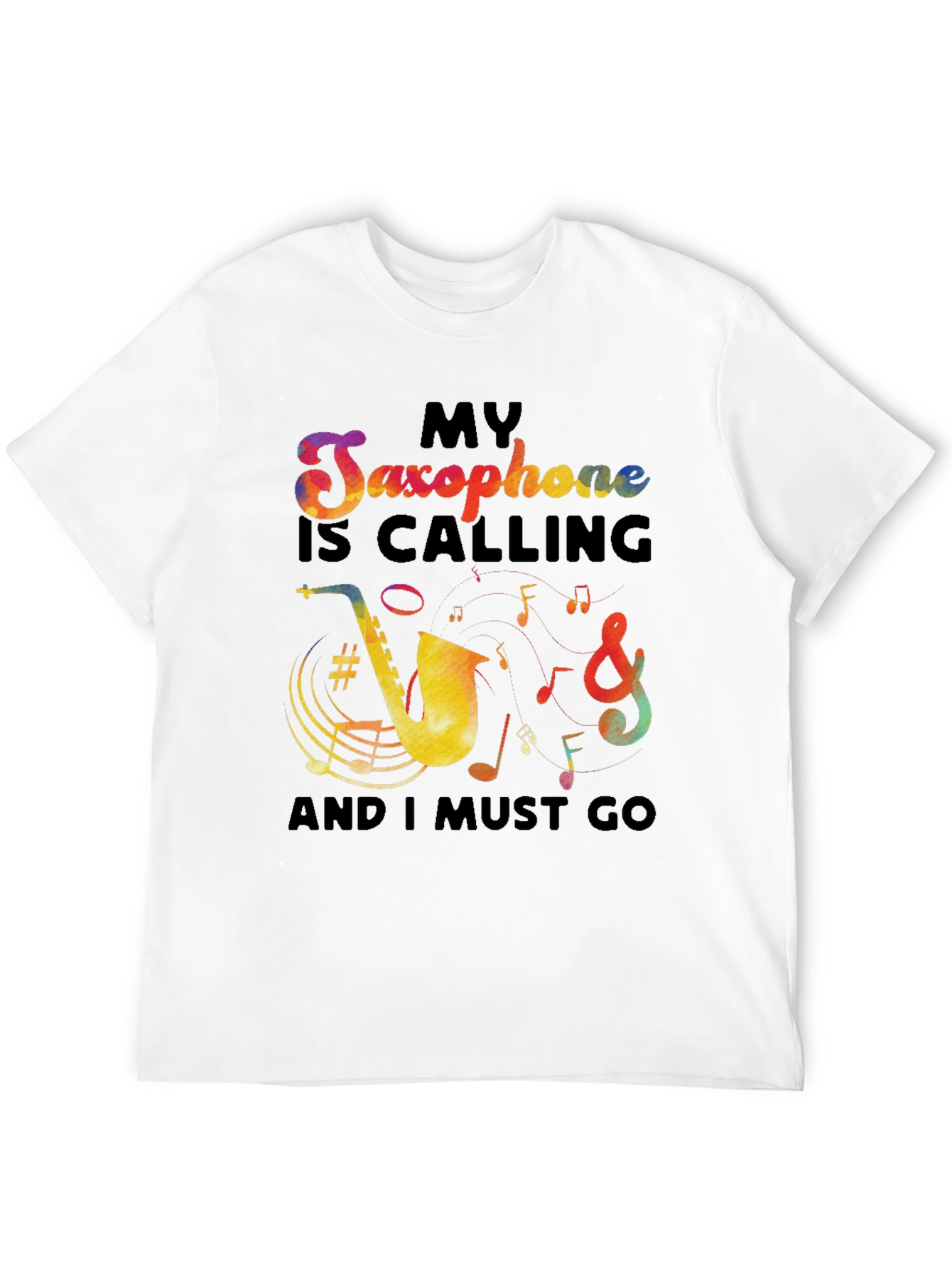 My Saxophone Is Calling T-Shirt