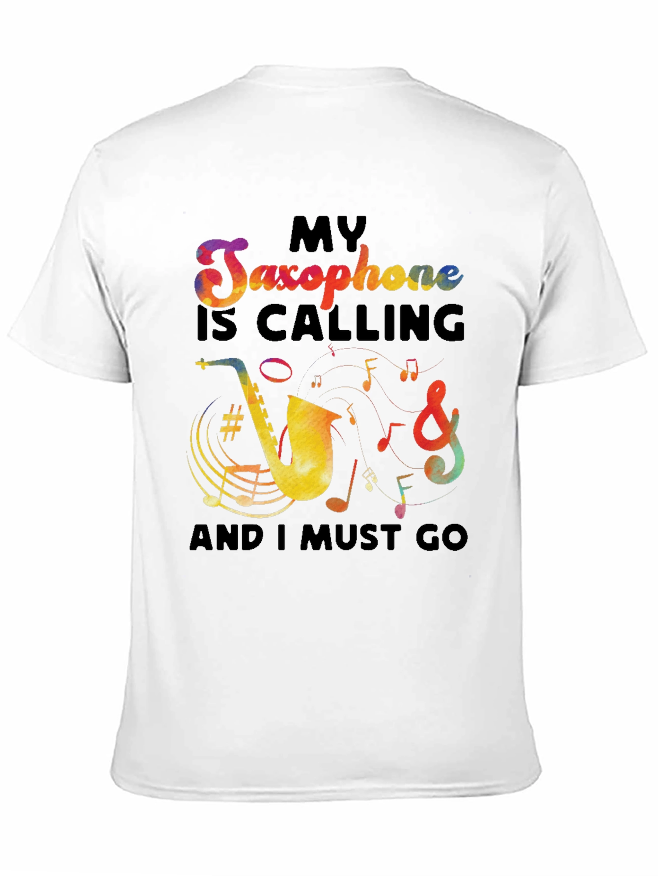 My Saxophone Is Calling T-Shirt