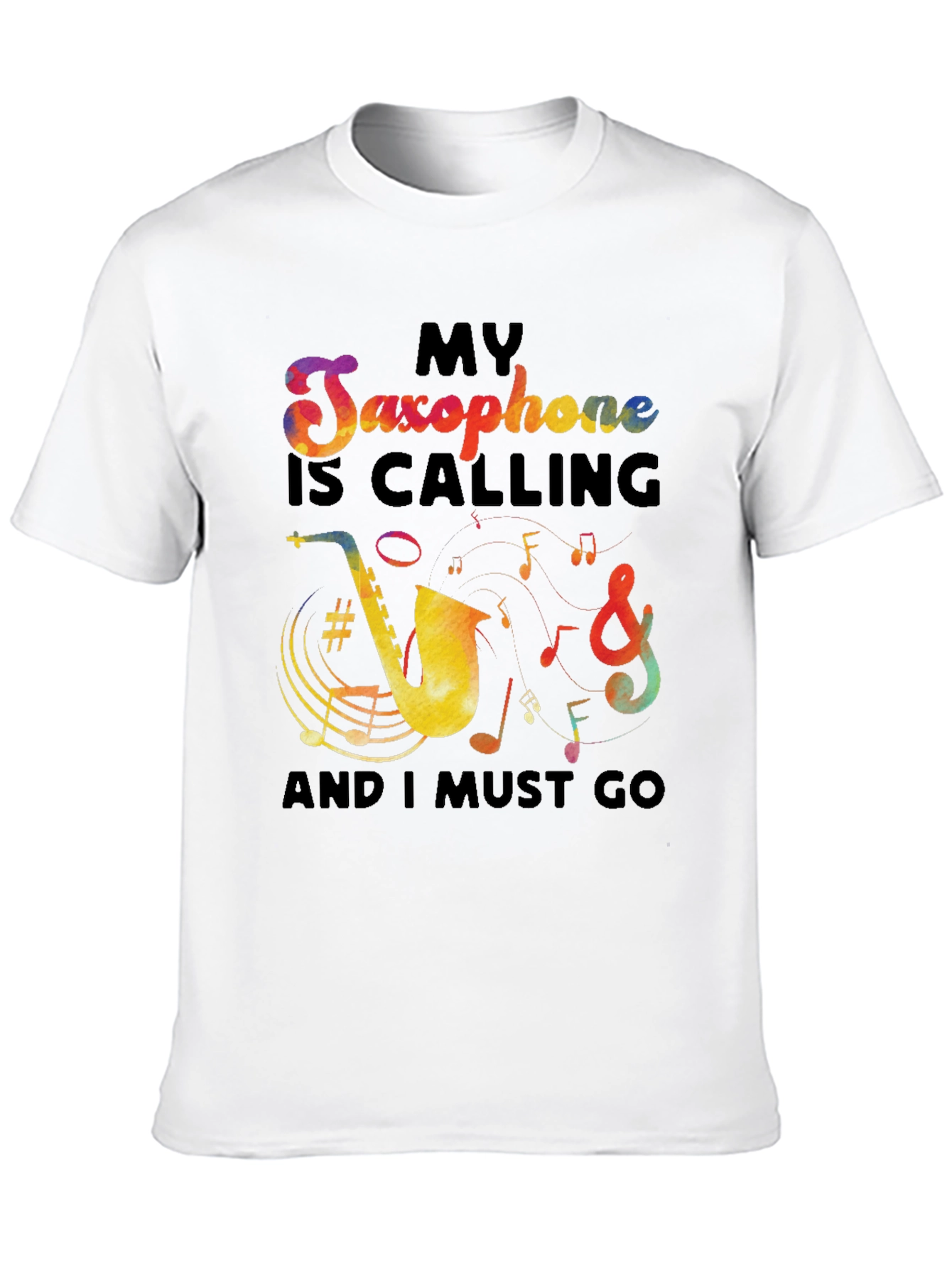My Saxophone Is Calling T-Shirt