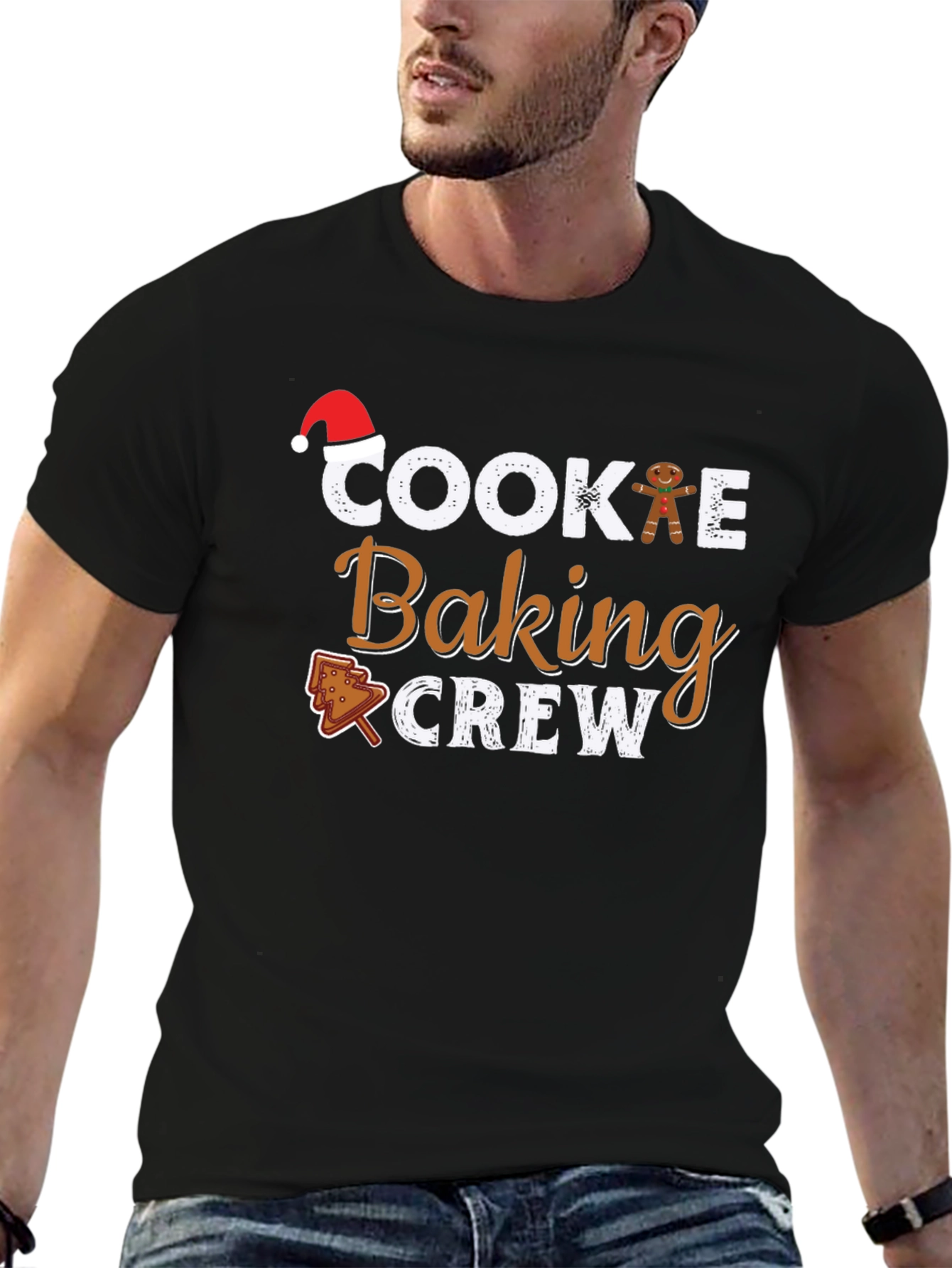 Cookie Baking Crew Christmas Holiday T-Shirt